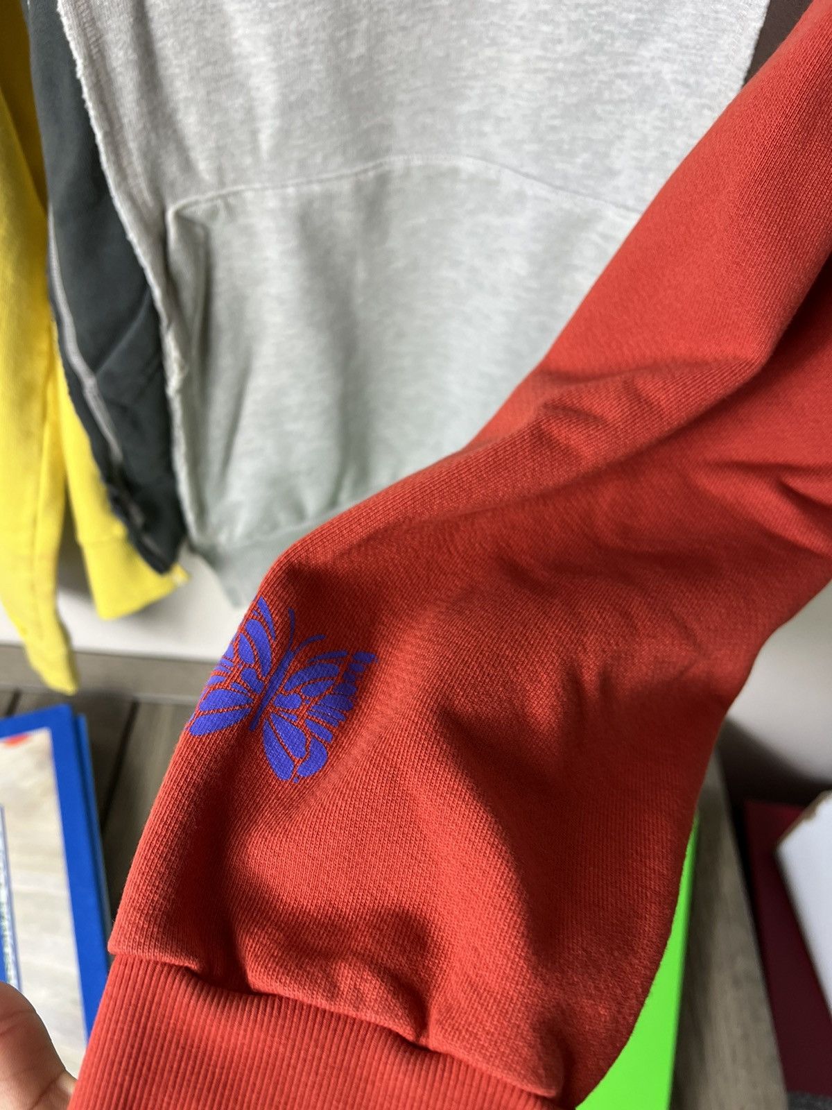 HIDDEN × Needles Needles Hidden Cuts Hoodie Size US L / EU 52-54 / 3 - 7 Thumbnail