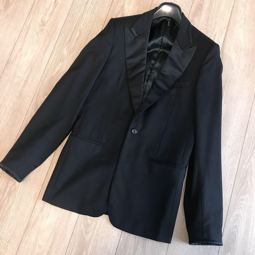 image of Dior x Hedi Slimane 2006Aw Smoking Jacket in Black, Men's (Size Small)