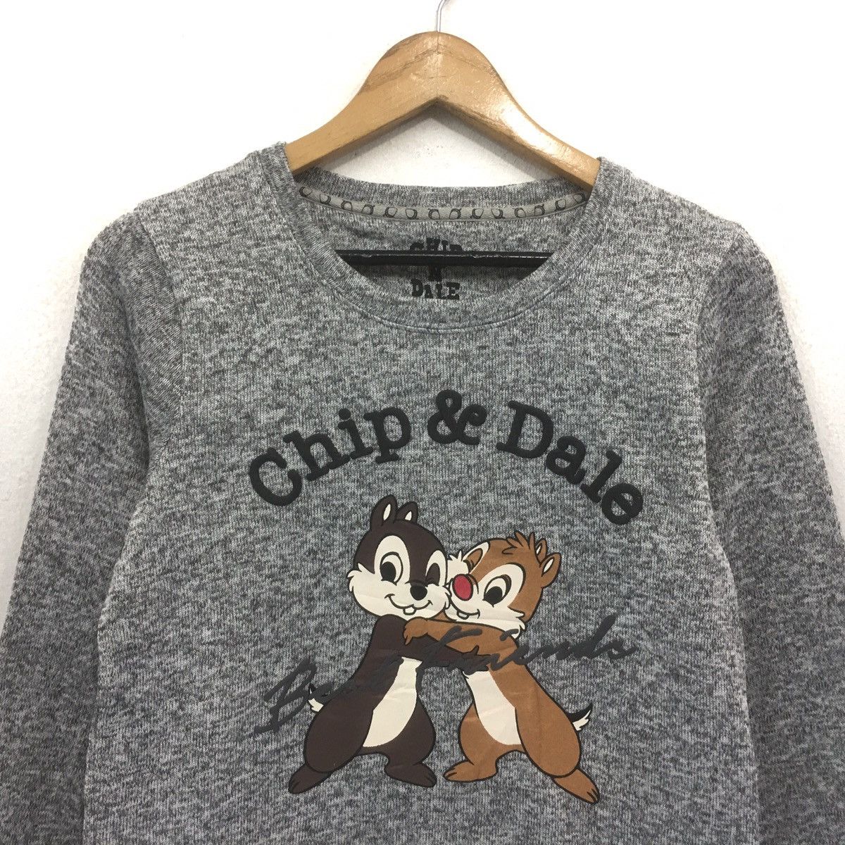 Cartoon Network × Disney × Vintage Chip&Dale Crewneck Best Friend Chipmunk Cartoon Characters Size US S / EU 44-46 / 1 - 2 Thumbnail