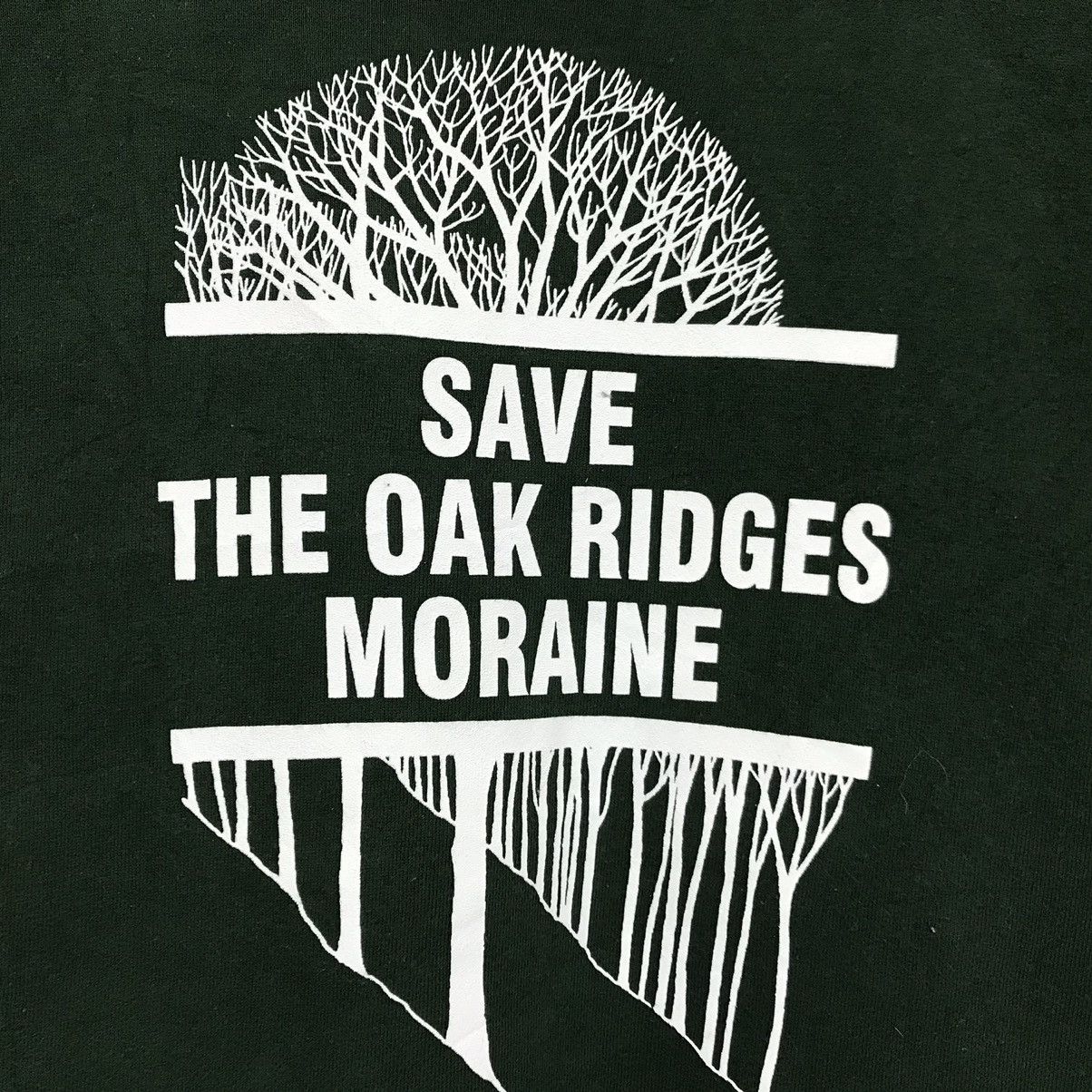 Fruit Of The Loom × Vintage Fruit Of The Loom Sweatshirt SAVE The Oak RIDGES MORAINE Size US L / EU 52-54 / 3 - 3 Thumbnail