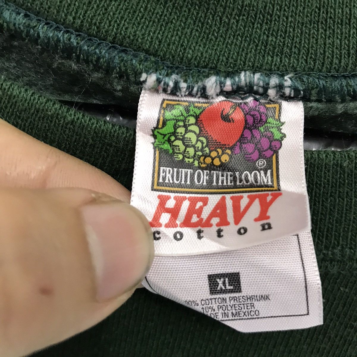 Fruit Of The Loom × Vintage Fruit Of The Loom Sweatshirt SAVE The Oak RIDGES MORAINE Size US L / EU 52-54 / 3 - 6 Thumbnail