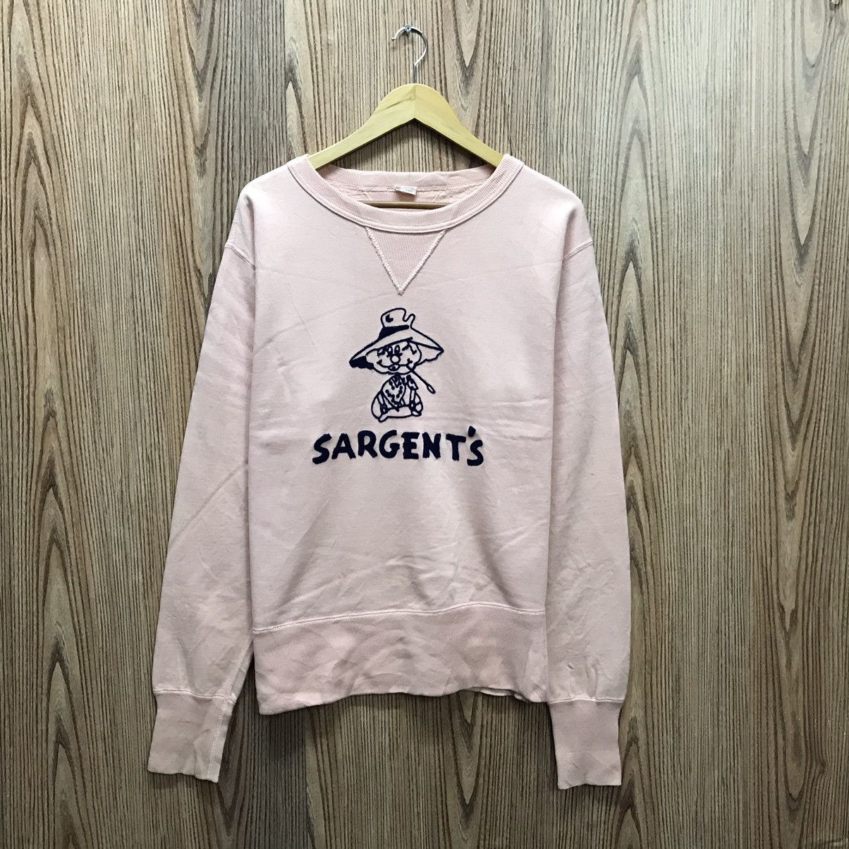 Cartoon Network × Japanese Brand × Vintage Vintage Sargents Sweatshirt Biglogo Sargents Size US M / EU 48-50 / 2 - 1 Thumbnail