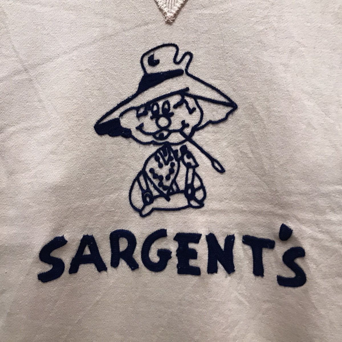 Cartoon Network × Japanese Brand × Vintage Vintage Sargents Sweatshirt Biglogo Sargents Size US M / EU 48-50 / 2 - 3 Thumbnail