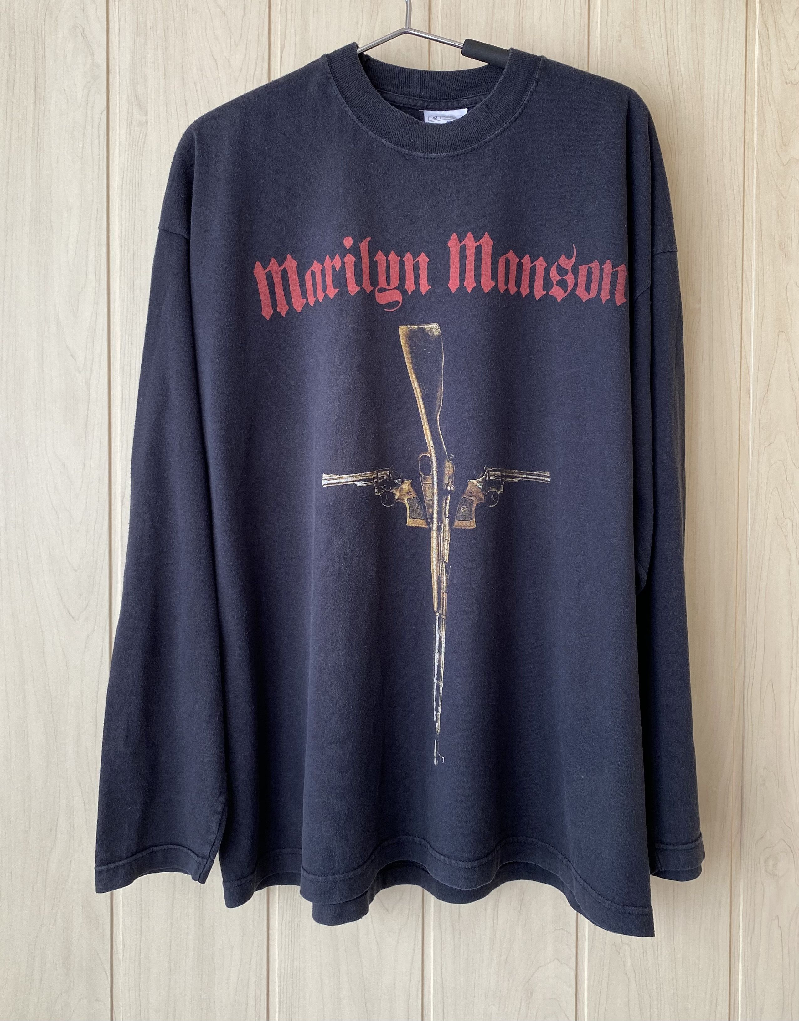 Vintage Vintage 2000 Marilyn Manson Guns God and government