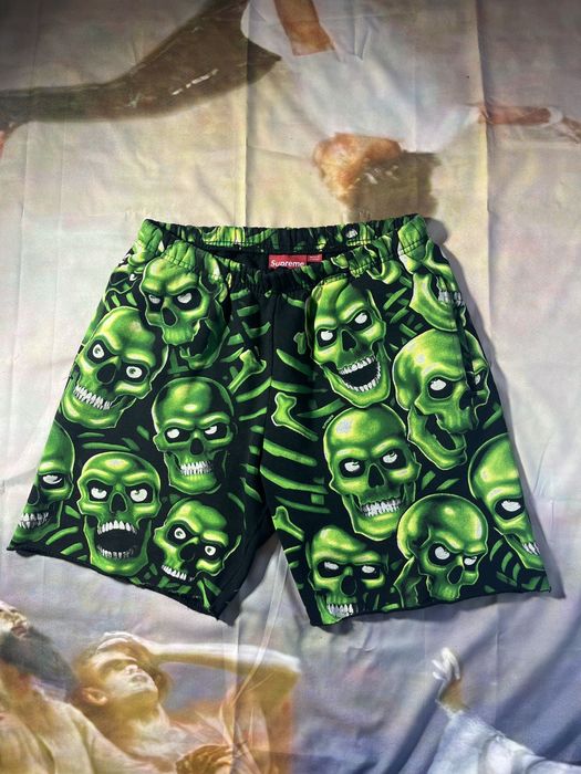 Supreme skull 2024 pile shorts