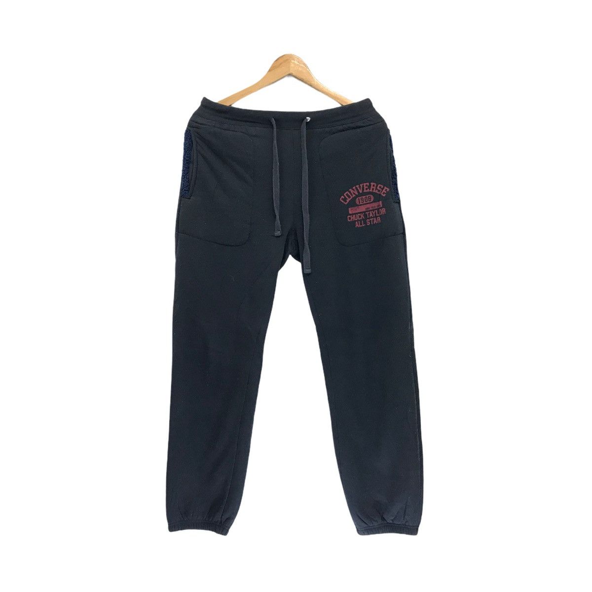 Converse × Vintage Vintage Converse All Star Sweatpants Size US 29 - 2 Thumbnail