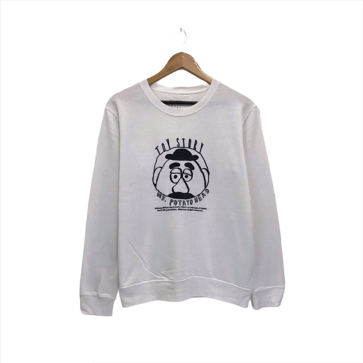 Cartoon Network × Disney × Japanese Brand Toy Story Sweatshirt Logo Cartoon Toy Story Mr.Patato Head Size US M / EU 48-50 / 2 - 1 Thumbnail