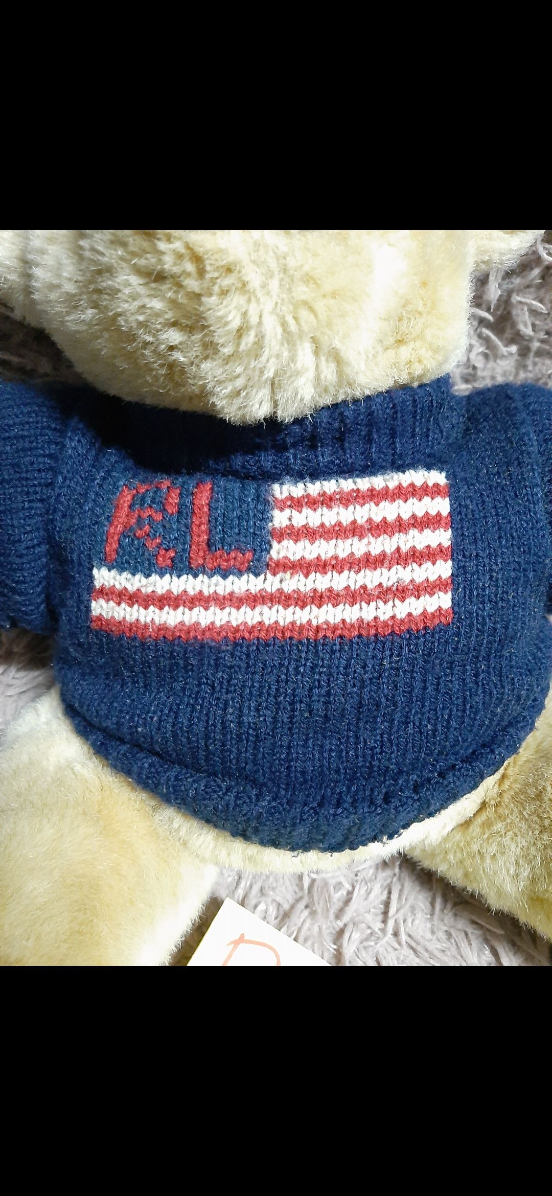 Designer × Polo Ralph Lauren × Ralph Lauren RARE🔥VINTAGE TOY POLO BEAR 90s... Size ONE SIZE - 2 Thumbnail