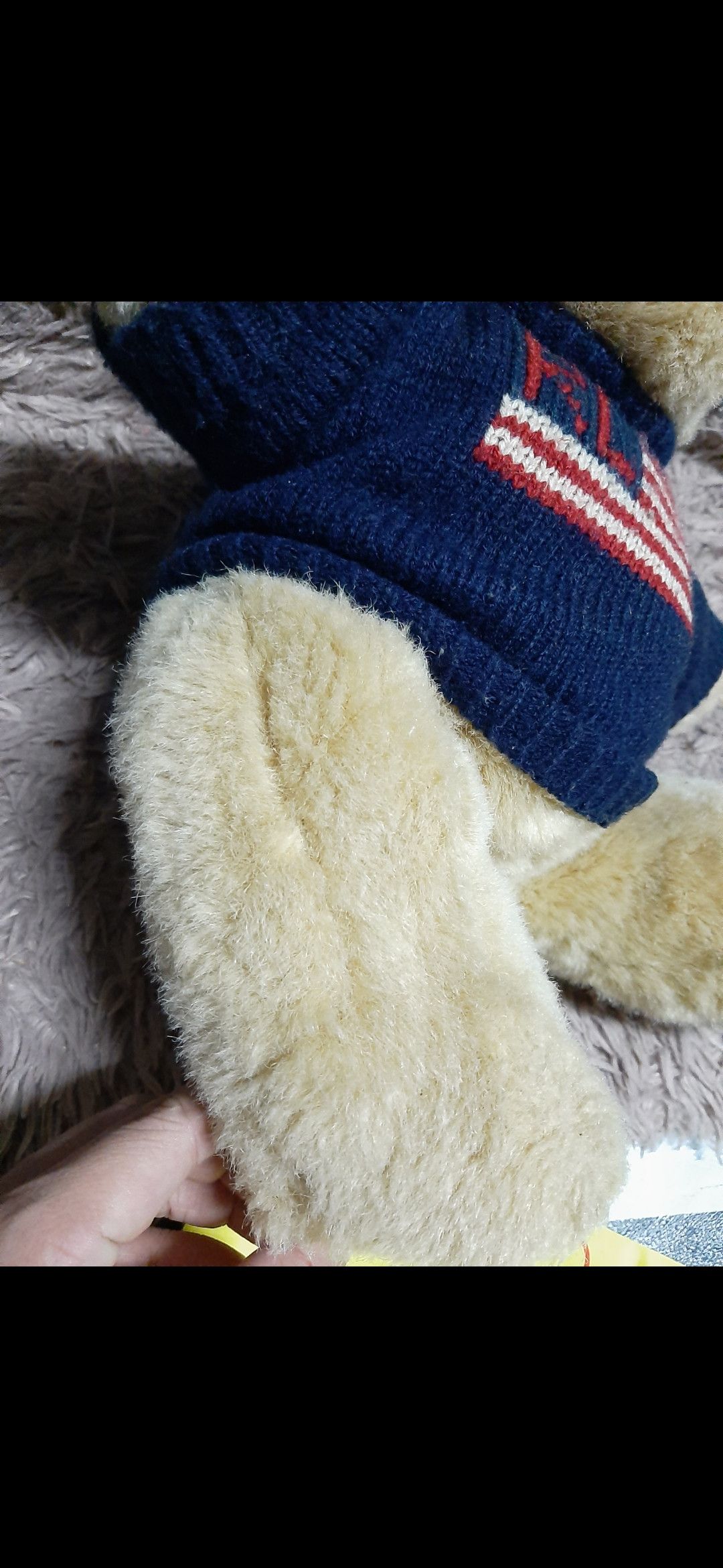 Designer × Polo Ralph Lauren × Ralph Lauren RARE🔥VINTAGE TOY POLO BEAR 90s... Size ONE SIZE - 3 Thumbnail