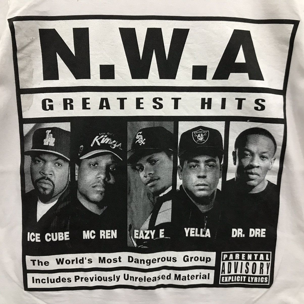 Death Row Records × Rap Tees Vintage N.W.A The World Most Dangerous Group Size US S / EU 44-46 / 1 - 3 Thumbnail