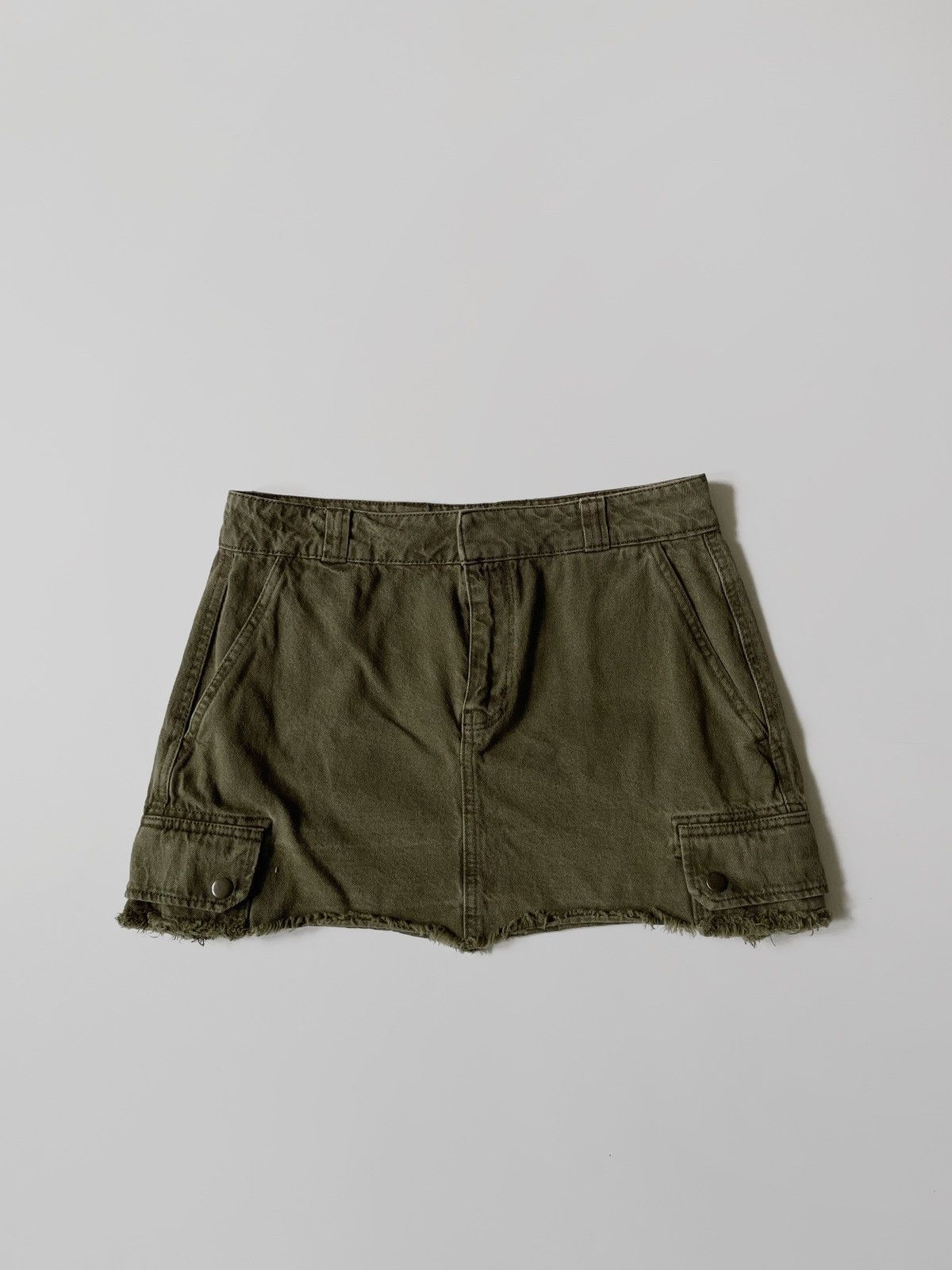 Denime Denim cargo mini skirts Japanese style Size 26" / US 2 / IT 38 - 1 Thumbnail