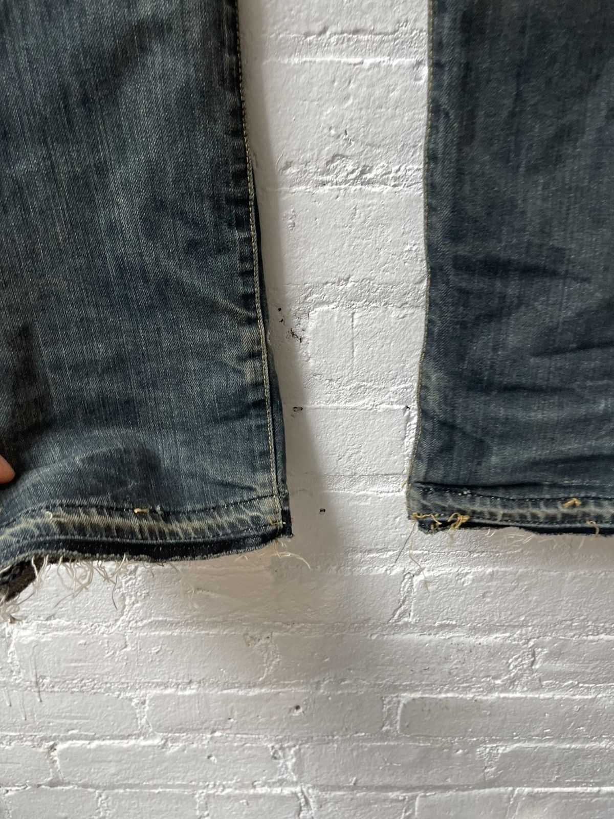 Vintage THE ENDS Custom Reworked Vintage Levi Jeans Patch Work SZ 34 Size US 34 / EU 50 - 3 Thumbnail