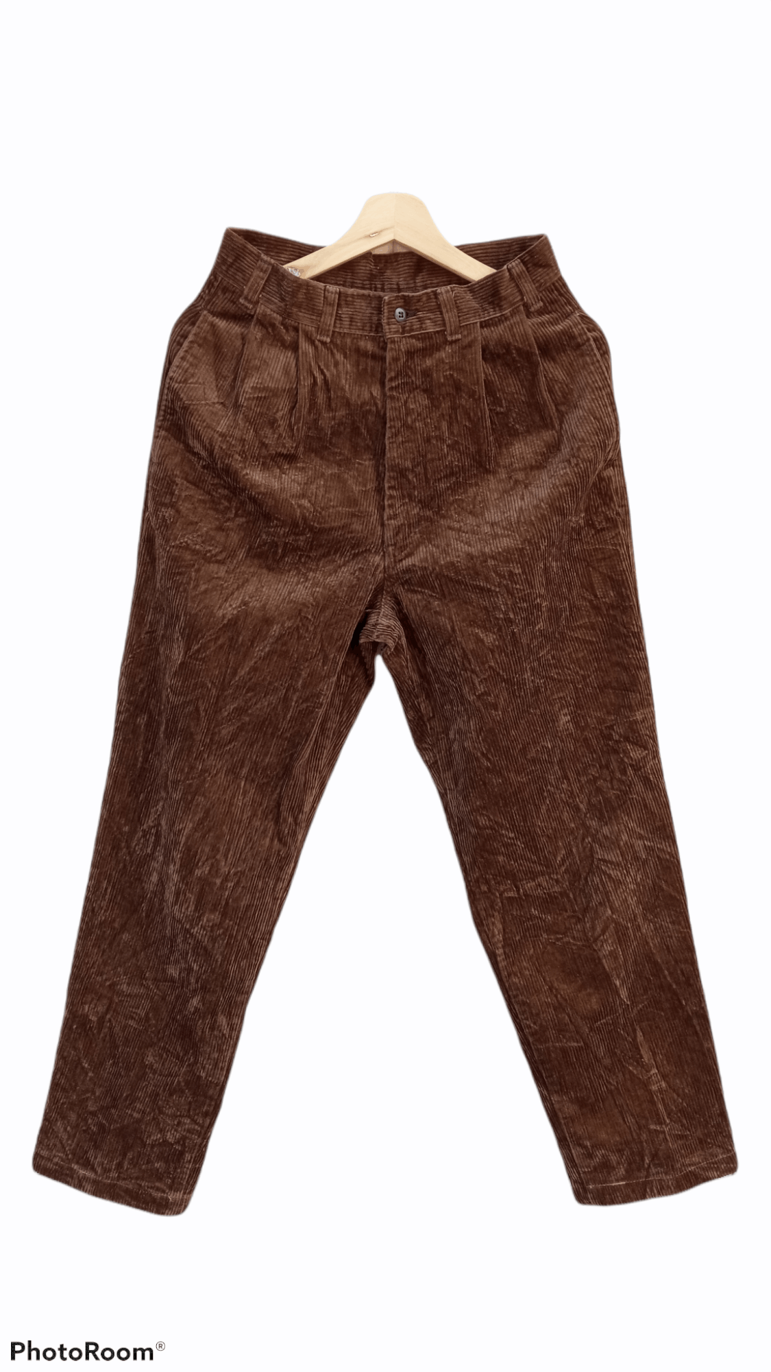 image of Style Spellbound Corduroy Pants in Brown, Men's (Size 27)