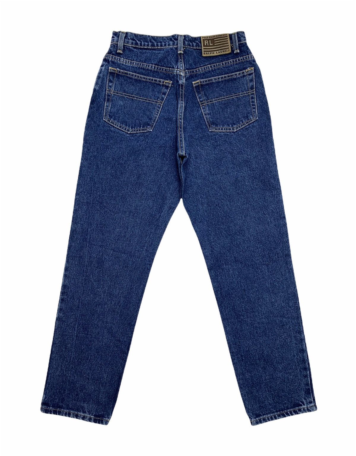Ralph Lauren × Vintage Ralph Lauren 90’ Vintage Raw Blue Denim Size US 29 - 1 Thumbnail