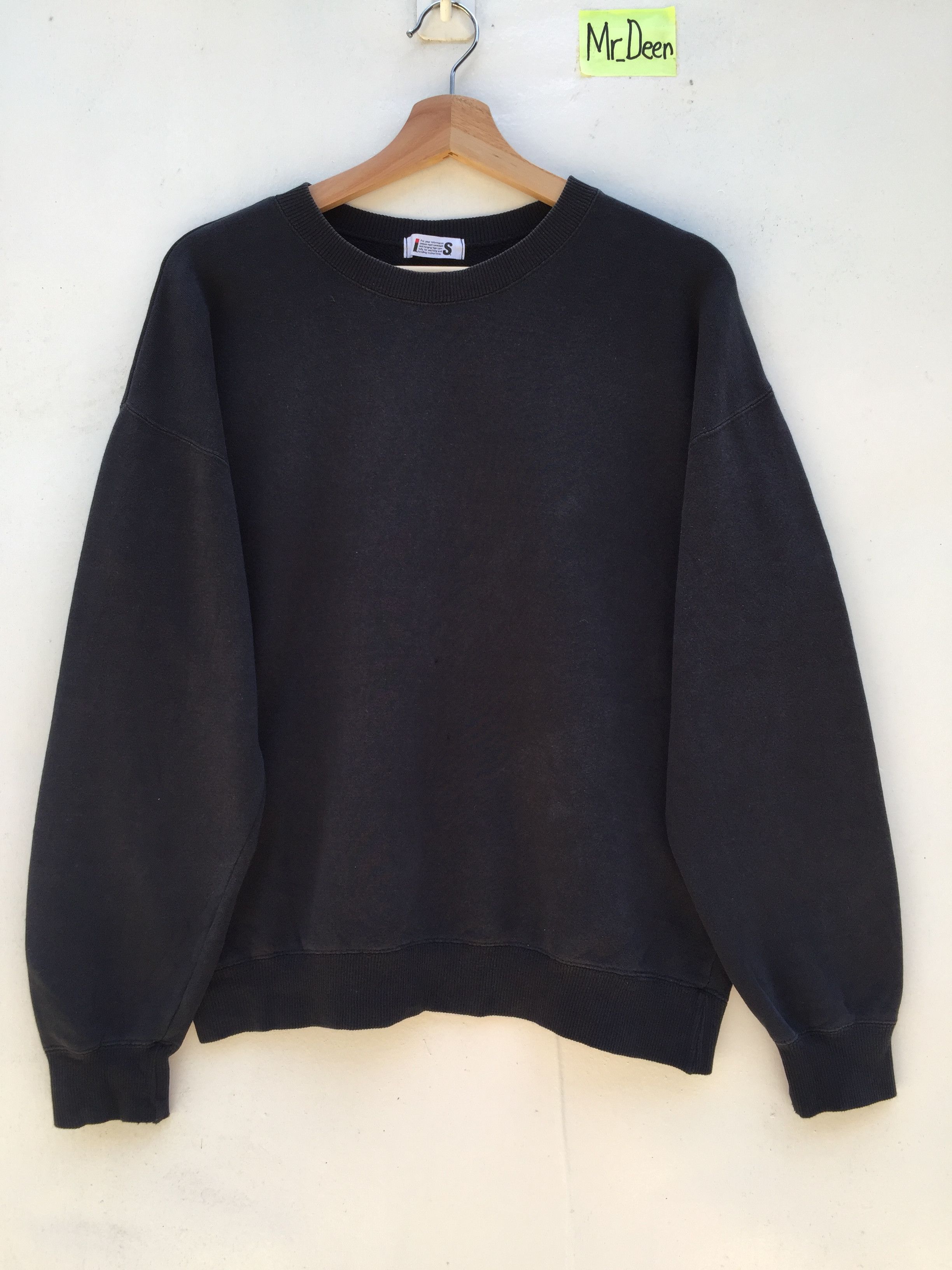 Issey Miyake Vtg 80s Issey Miyake Chisato Tsumori IS Logo Sweatshirt Size US M / EU 48-50 / 2 - 5 Thumbnail