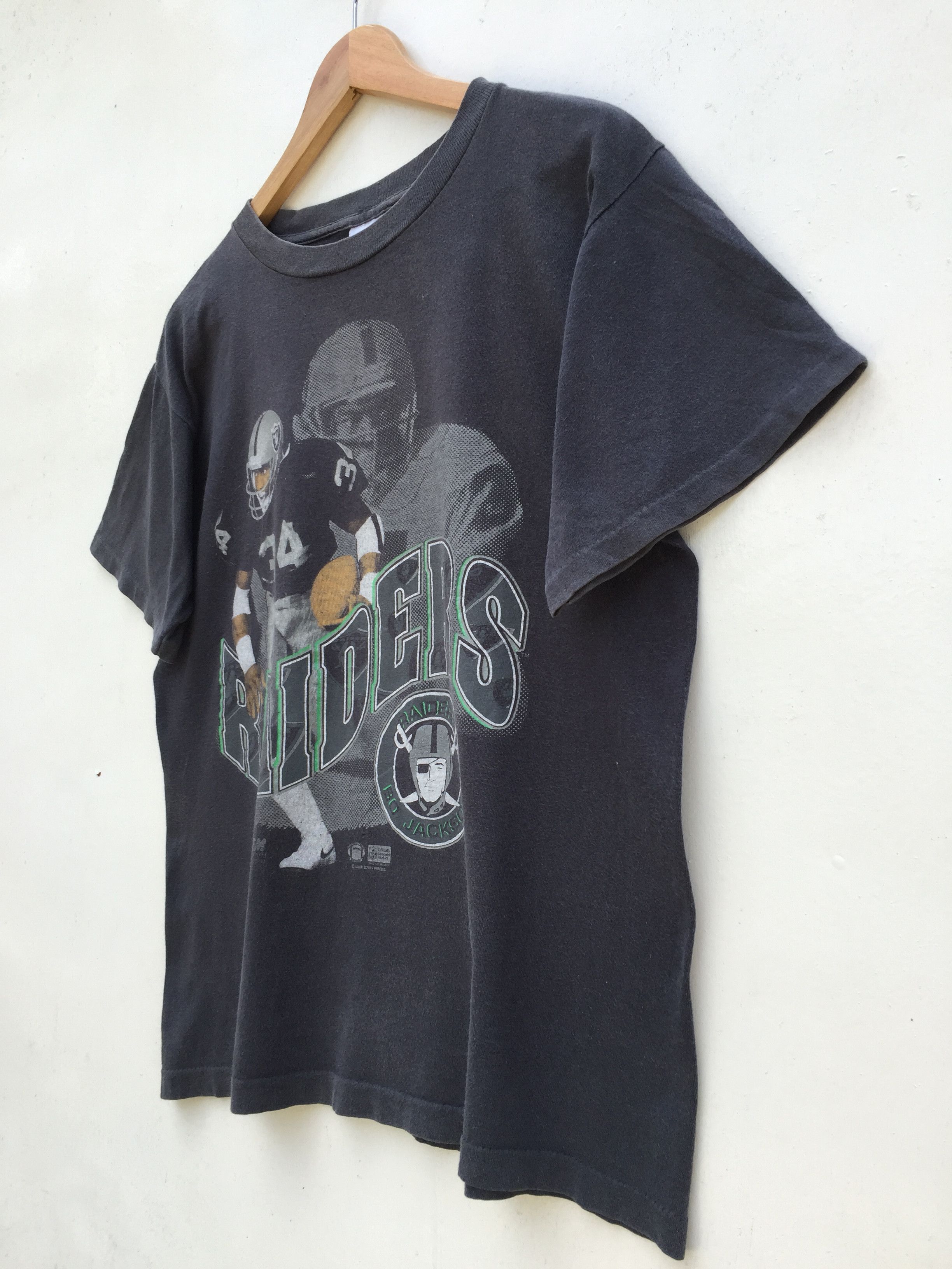 NFL Vintage Bo Jackson Oakland Raiders Tee Size US M / EU 48-50 / 2 - 3 Thumbnail