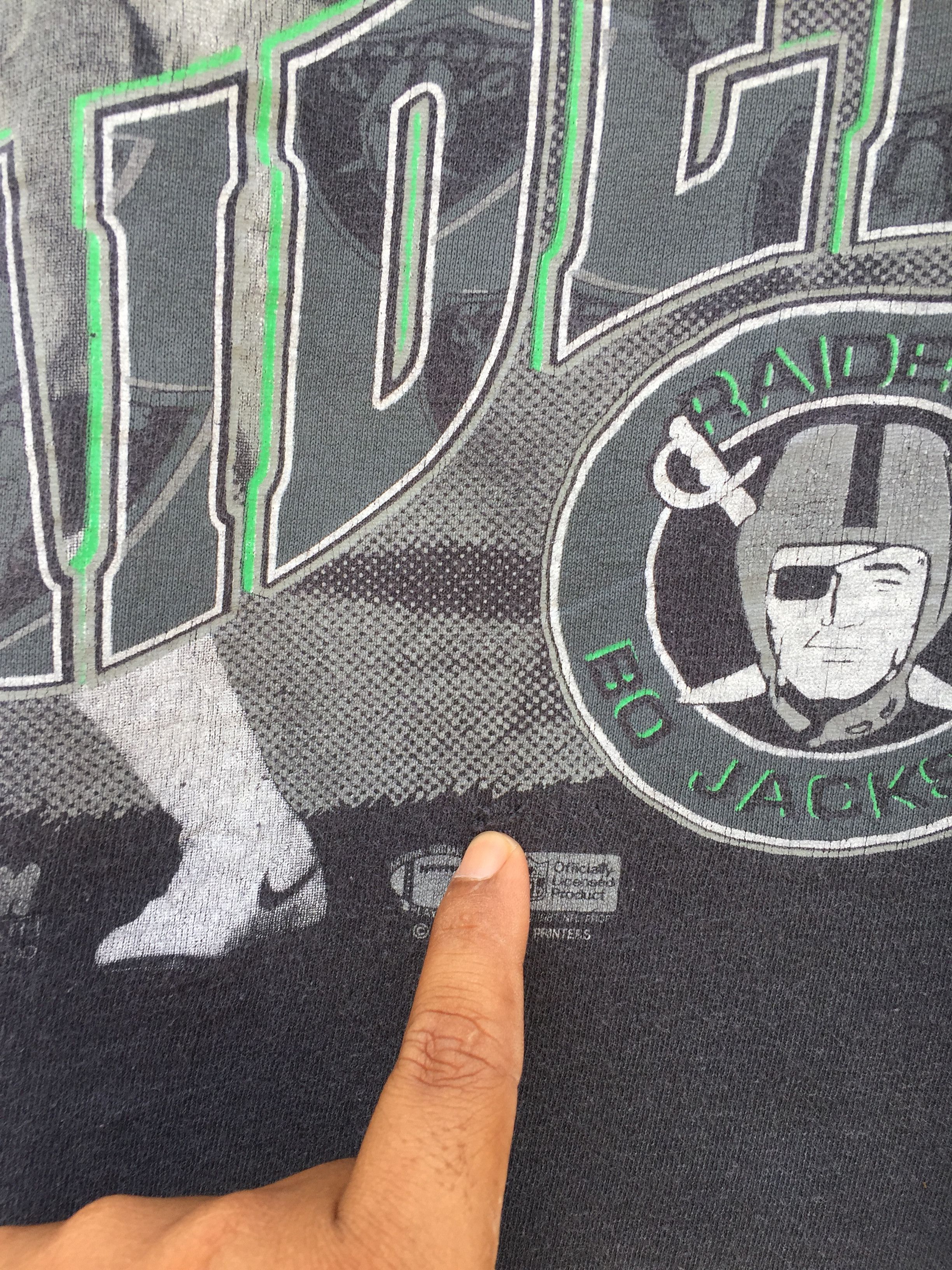 NFL Vintage Bo Jackson Oakland Raiders Tee Size US M / EU 48-50 / 2 - 7 Thumbnail