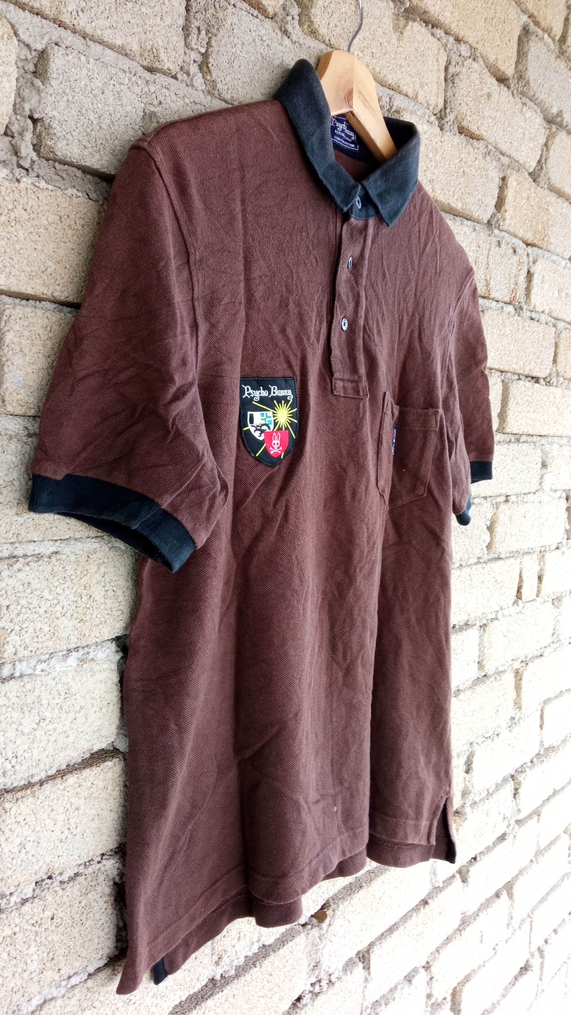 Japanese Brand × Psycho Bunny 🔥🔥Psycho Bunny Ringer Polo T-Shirt Size US M / EU 48-50 / 2 - 6 Thumbnail