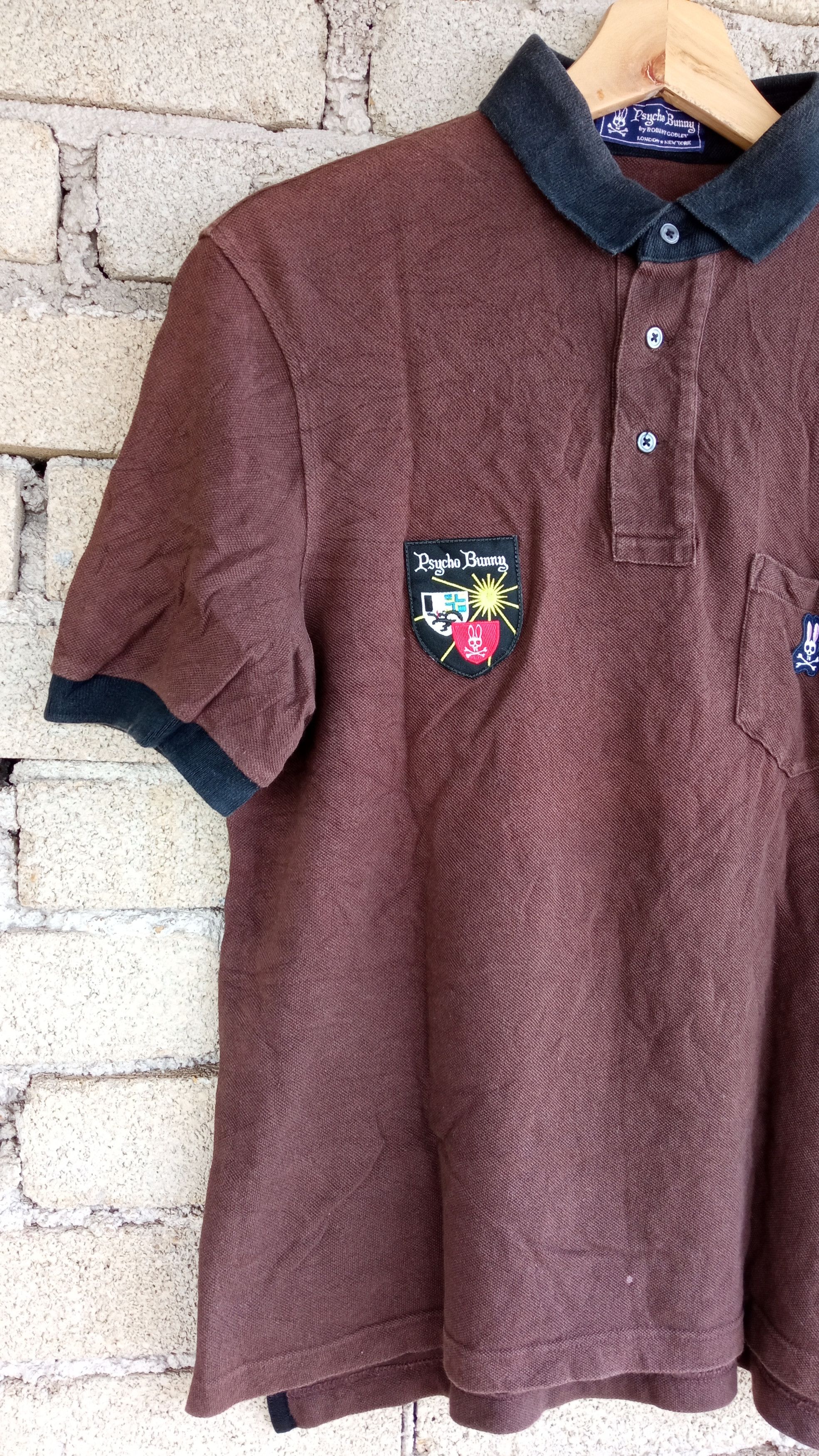 Japanese Brand × Psycho Bunny 🔥🔥Psycho Bunny Ringer Polo T-Shirt Size US M / EU 48-50 / 2 - 4 Thumbnail