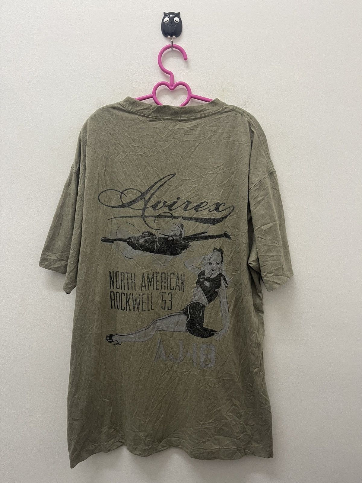 Avirex Vintage AVIREX North American Rockwell 53 AJ-1B Sexy Women Size US L / EU 52-54 / 3 - 1 Thumbnail