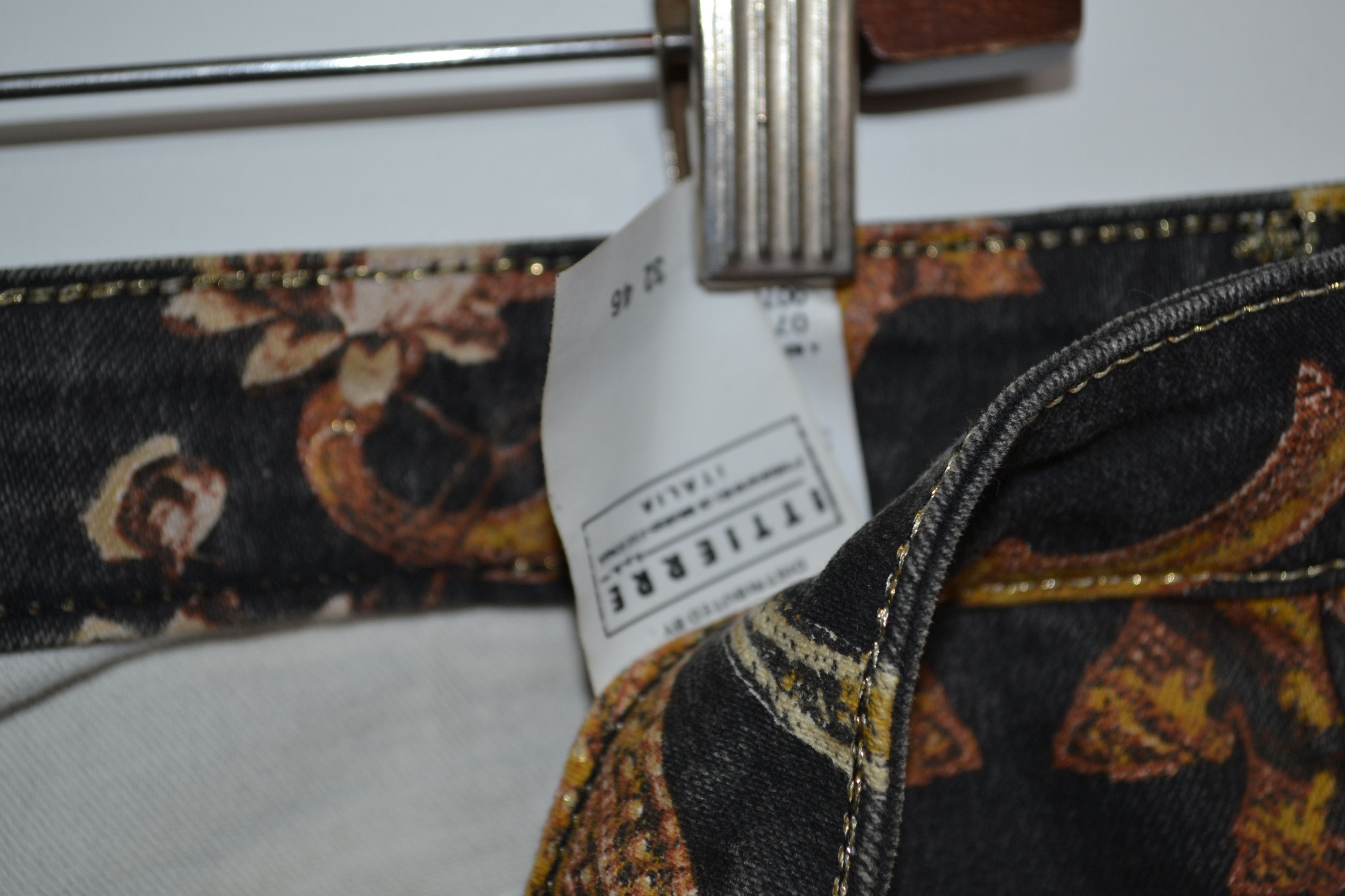 Just Cavalli Roberto Cavalli Jeans Pants Vintage Black Baroque y2k Size US 30 / EU 46 - 5 Thumbnail