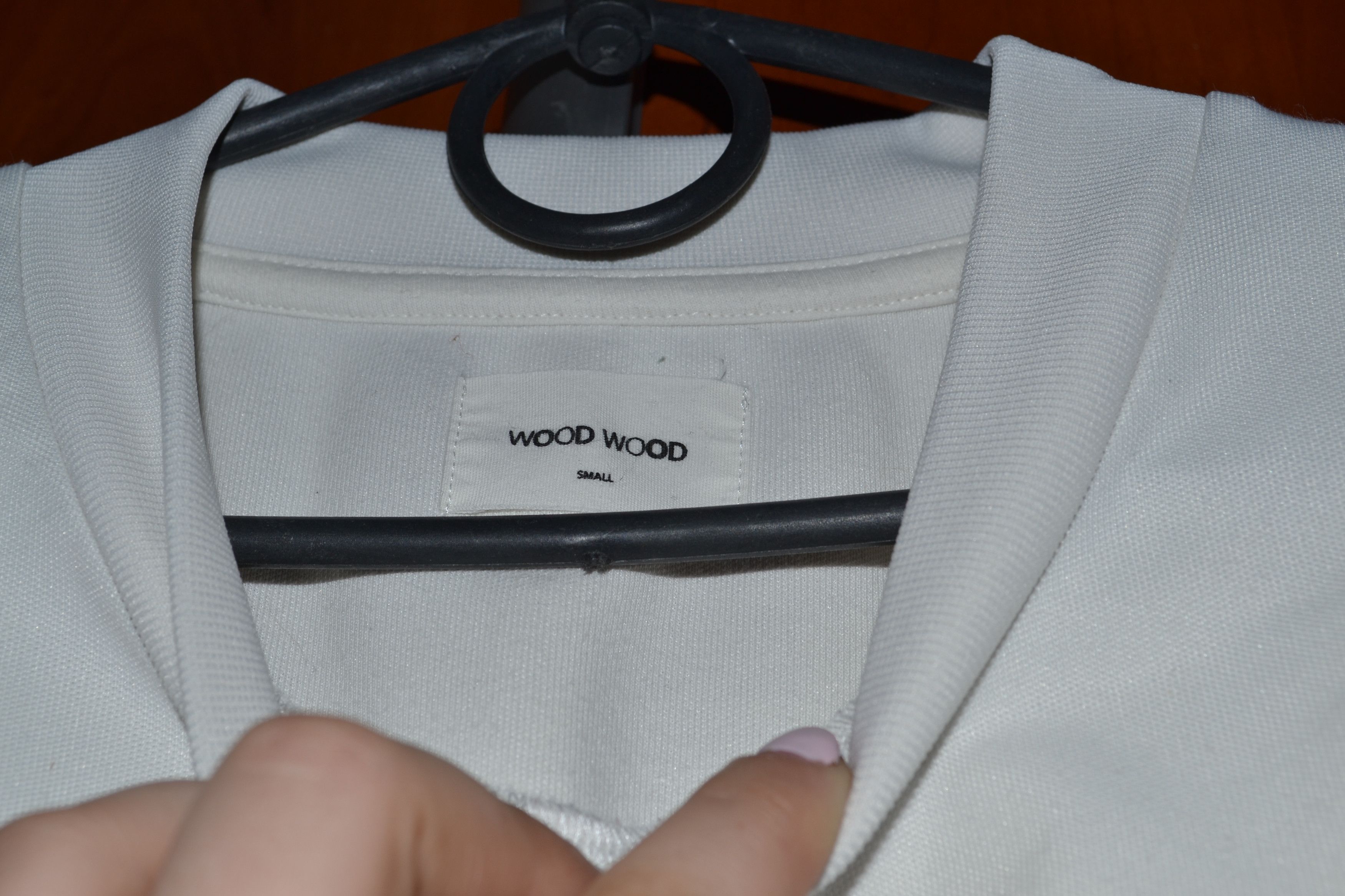 Wood Wood Wood Wood Sweatshirt White Blue Strip Pullover Size S Size US S / EU 44-46 / 1 - 4 Thumbnail