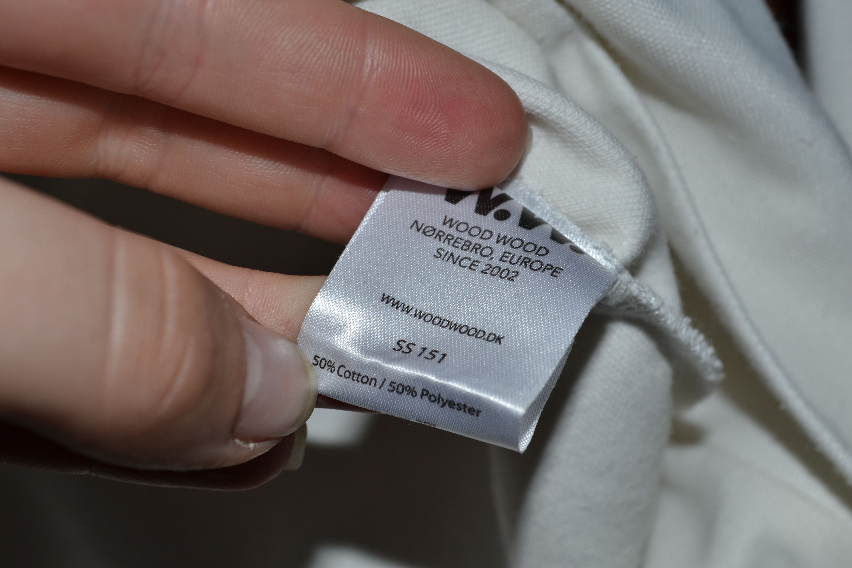 Wood Wood Wood Wood Sweatshirt White Blue Strip Pullover Size S Size US S / EU 44-46 / 1 - 6 Thumbnail