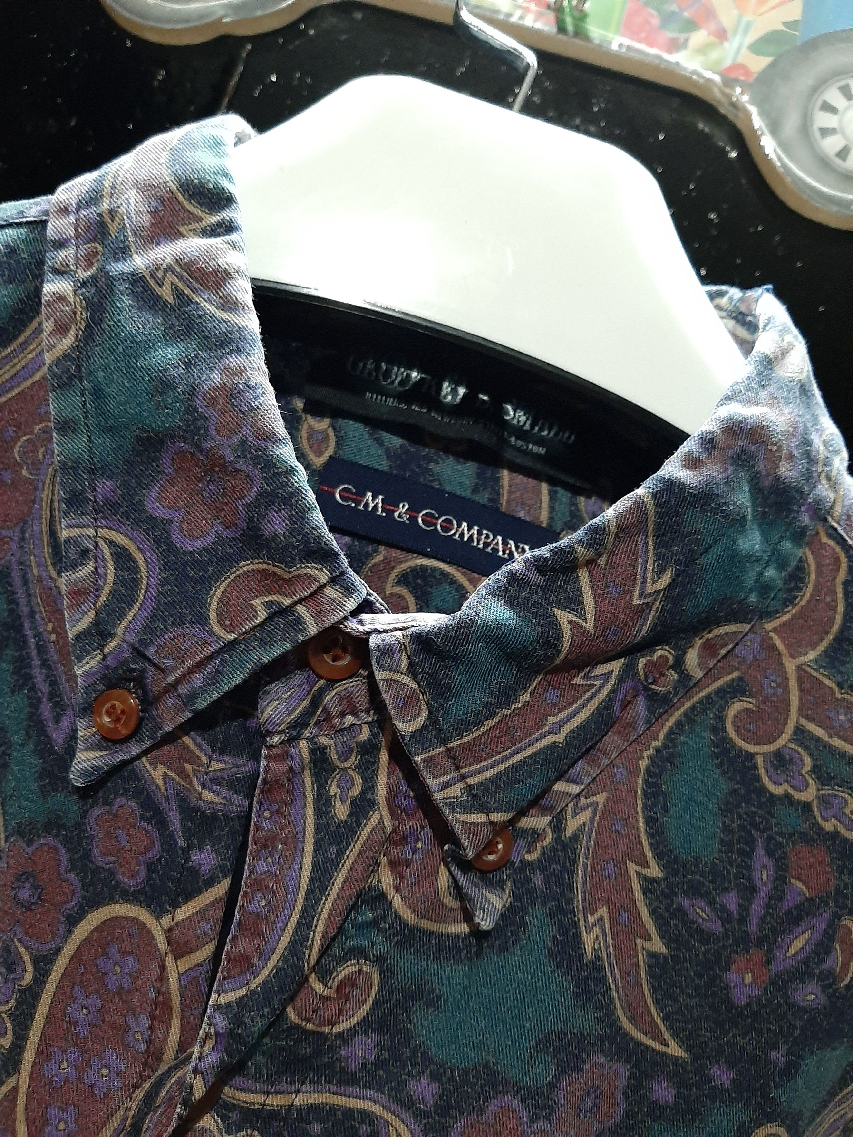 Designer × Geoffrey B. Small SPECIAL DESIGN🔥GEOFFREY B.SMALL PATCHWORK PAISLEY CHEKERED Size US L / EU 52-54 / 3 - 10 Thumbnail