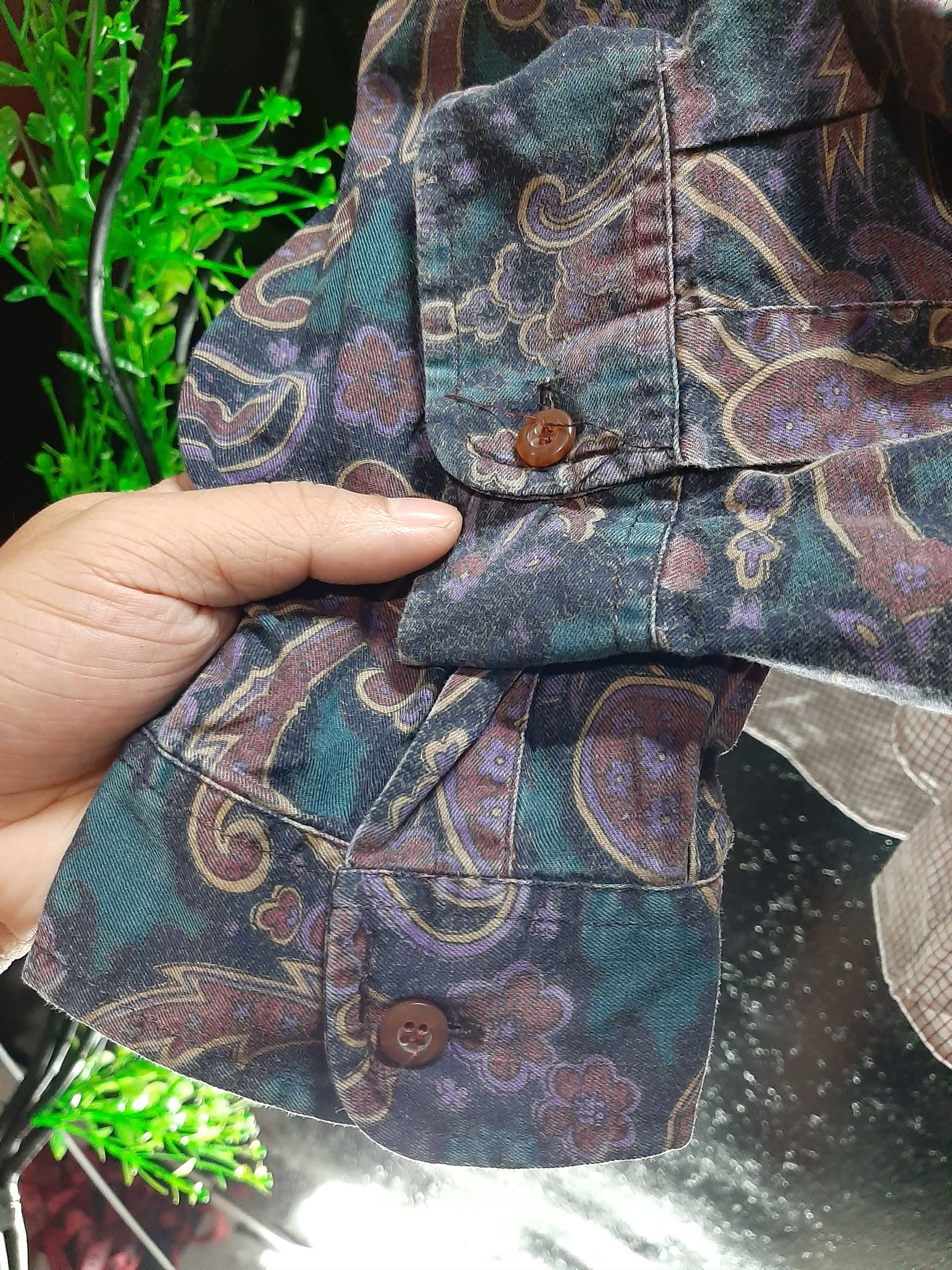 Designer × Geoffrey B. Small SPECIAL DESIGN🔥GEOFFREY B.SMALL PATCHWORK PAISLEY CHEKERED Size US L / EU 52-54 / 3 - 6 Thumbnail