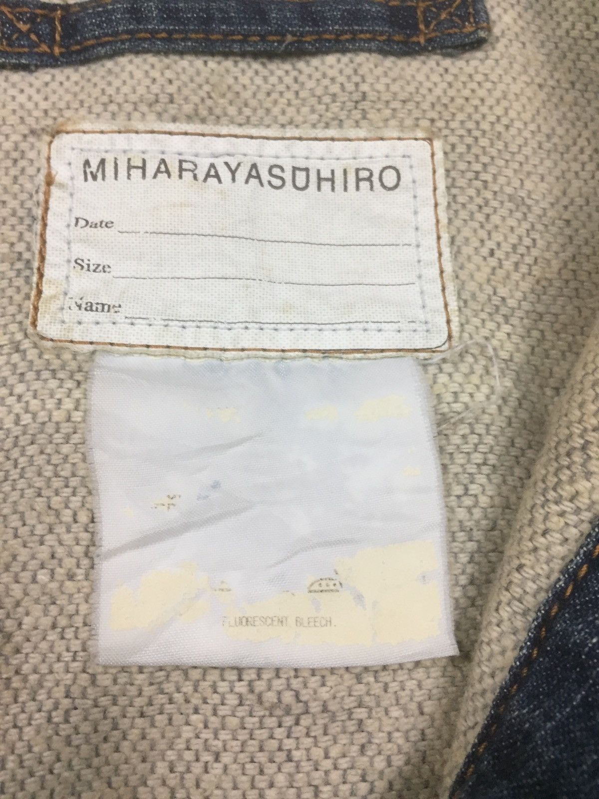 Maison MIHARA YASUHIRO Miharayasuhiro denim extra sleeve jacket Size US S / EU 44-46 / 1 - 6 Thumbnail