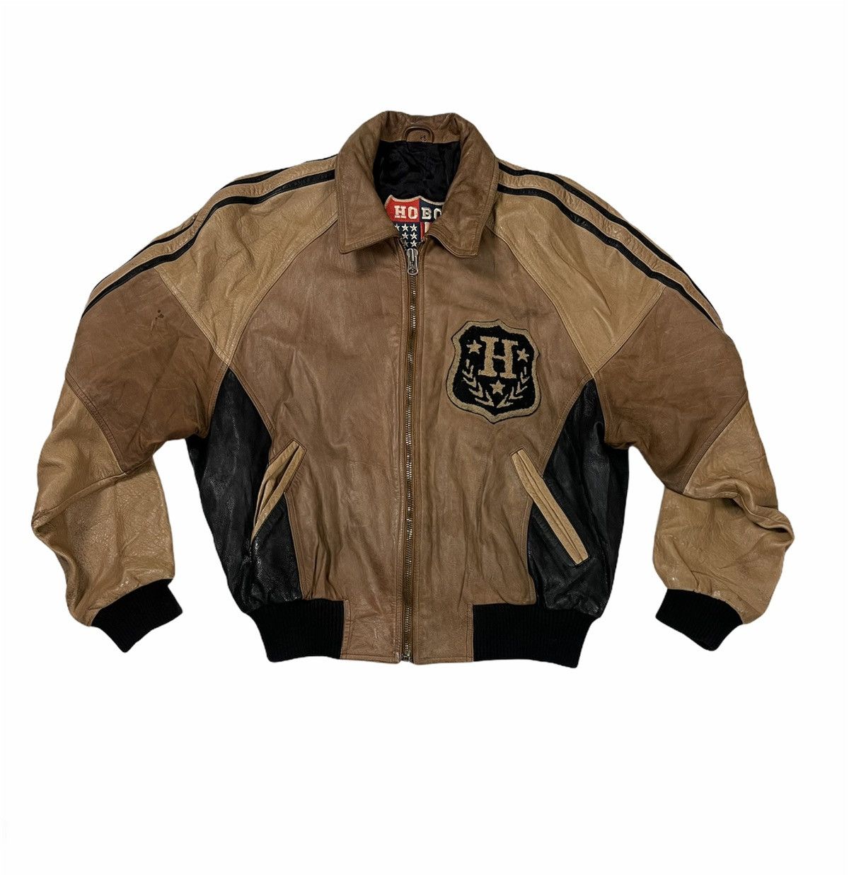 Hobo Hobo north beach leather jacket by micheal hoban Size US M / EU 48-50 / 2 - 2 Thumbnail