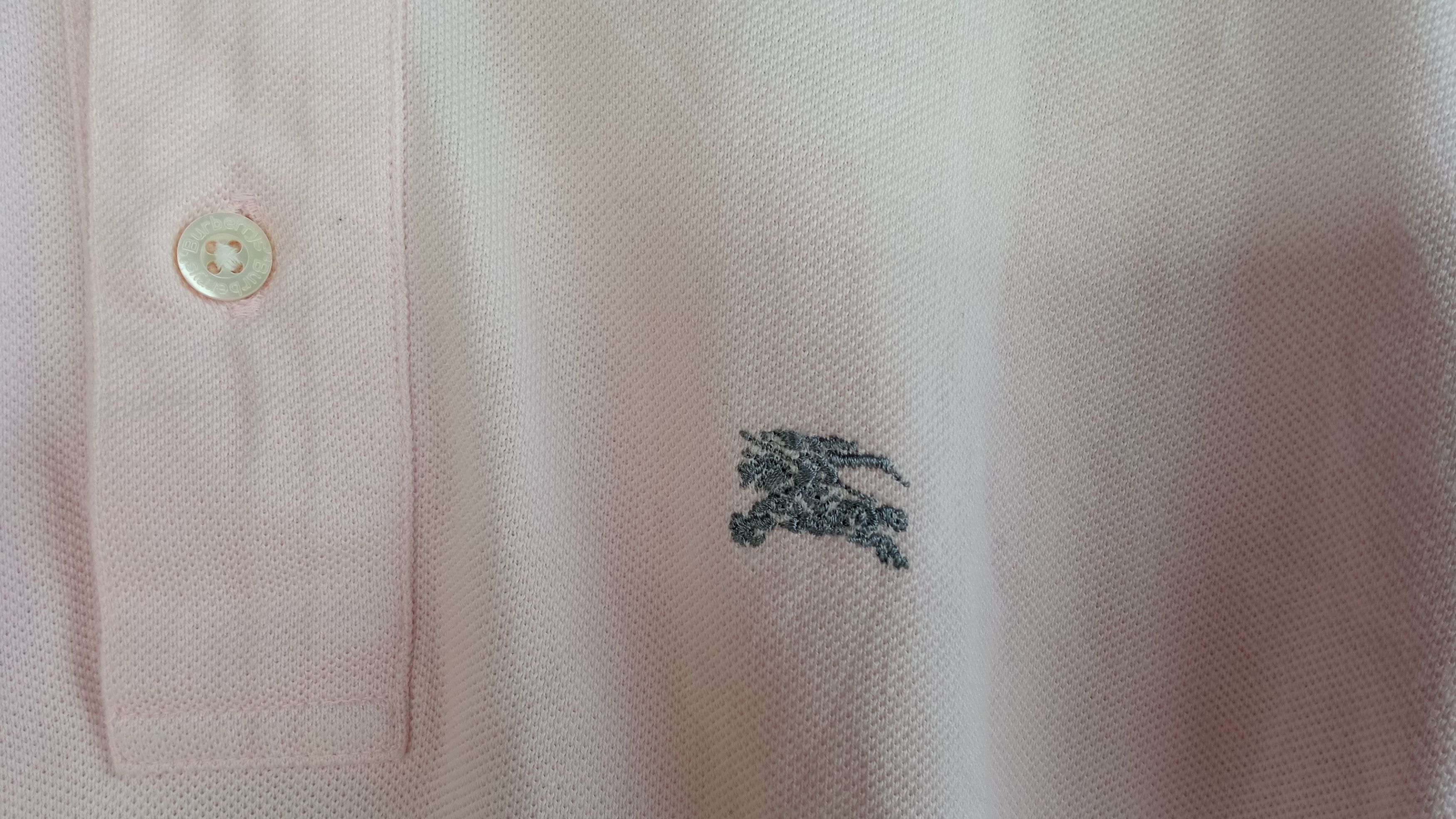 Burberry × Vintage 🔥🔥Vintage Burberrys Small Logo Polo T-Shirt Size US S / EU 44-46 / 1 - 12 Thumbnail