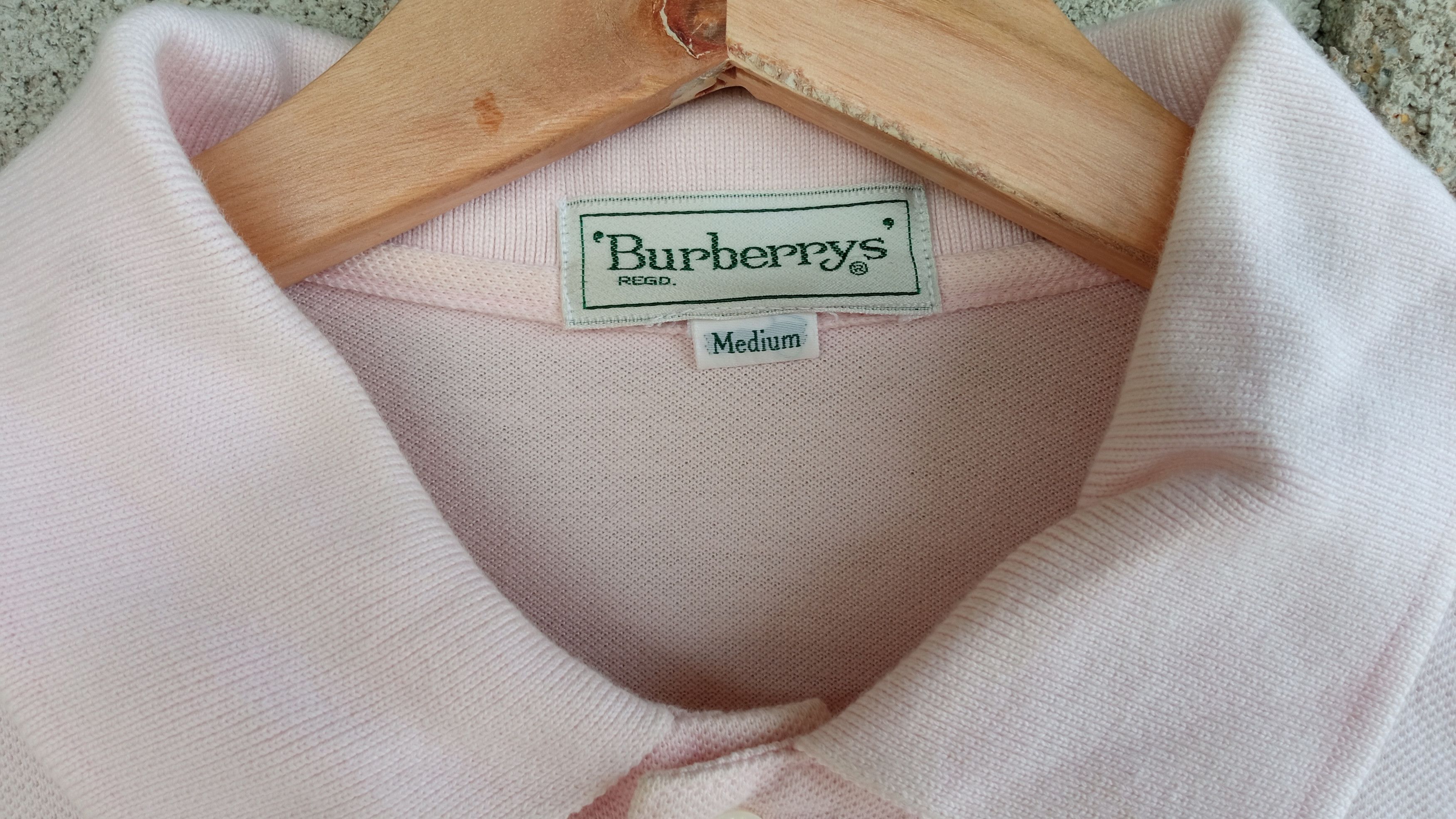 Burberry × Vintage 🔥🔥Vintage Burberrys Small Logo Polo T-Shirt Size US S / EU 44-46 / 1 - 11 Thumbnail