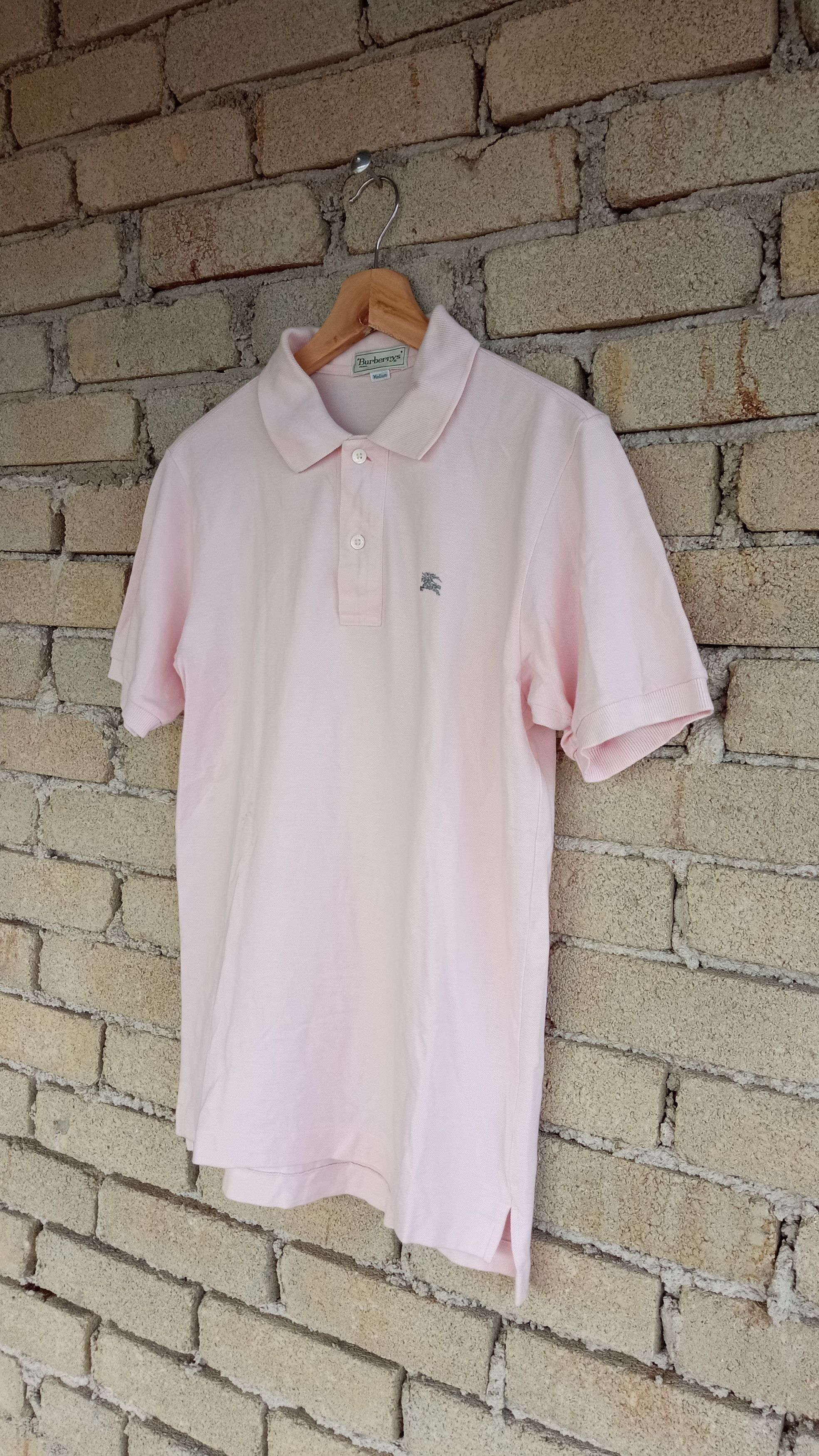 Burberry × Vintage 🔥🔥Vintage Burberrys Small Logo Polo T-Shirt Size US S / EU 44-46 / 1 - 3 Thumbnail