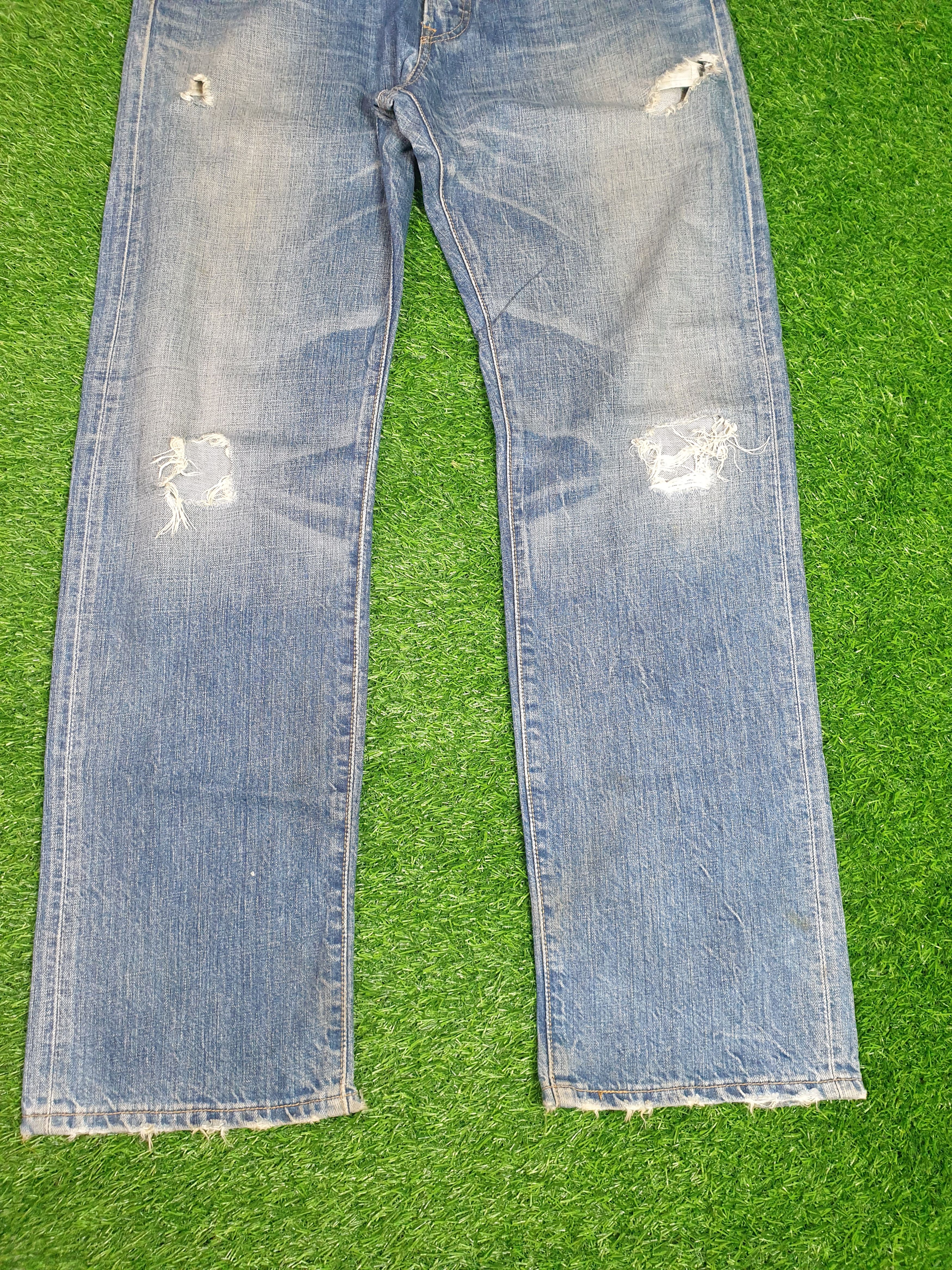 Levi's Vintage Clothing Vintage LEVIS 501 Faded Distressed 34X32 Jeans L0060 Size US 34 / EU 50 - 3 Thumbnail
