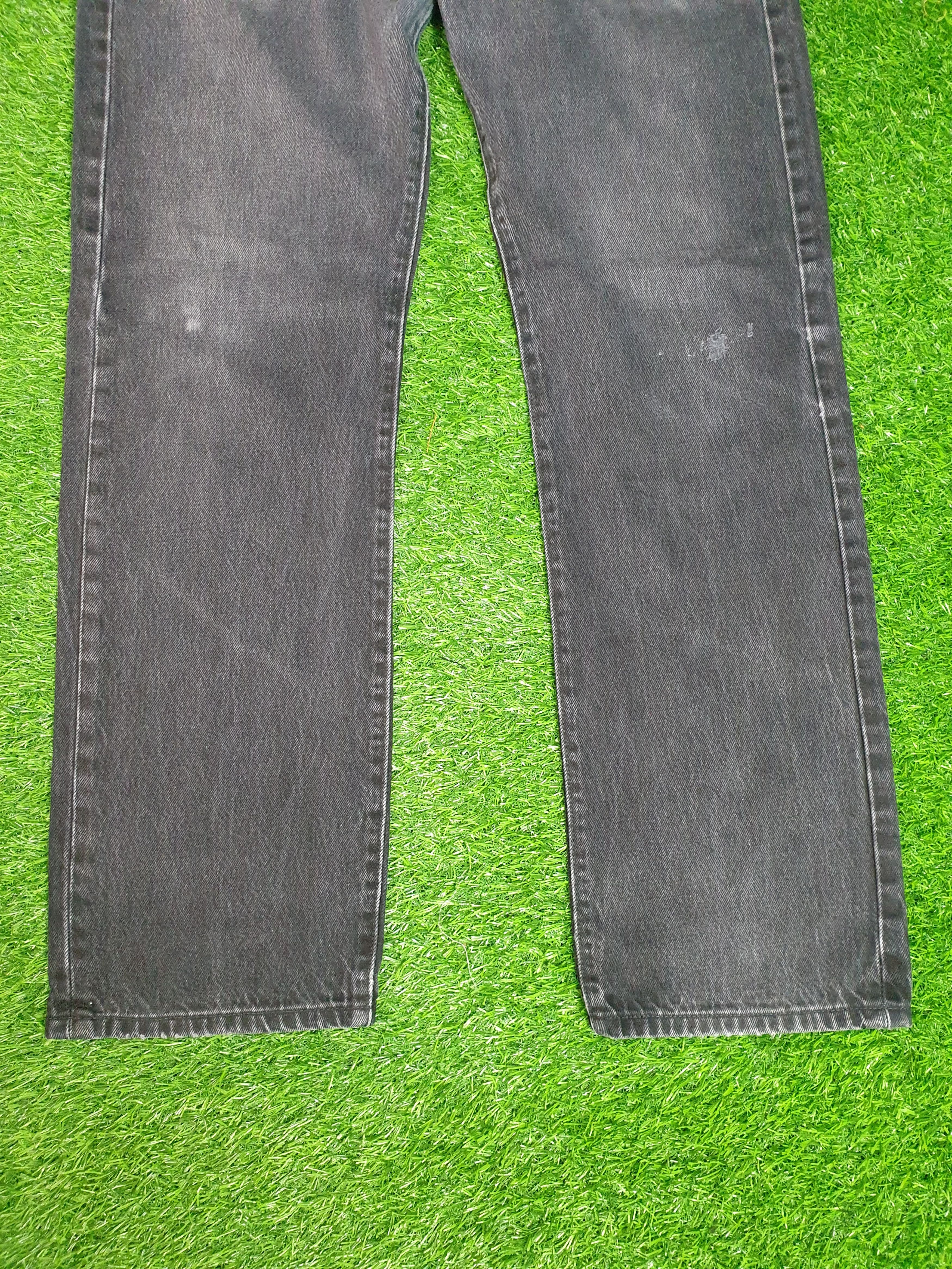 Levi's Vintage LEVIS 501 Medium Wash Faded Black 32X29 Jeans L0143 Size US 32 / EU 48 - 3 Thumbnail