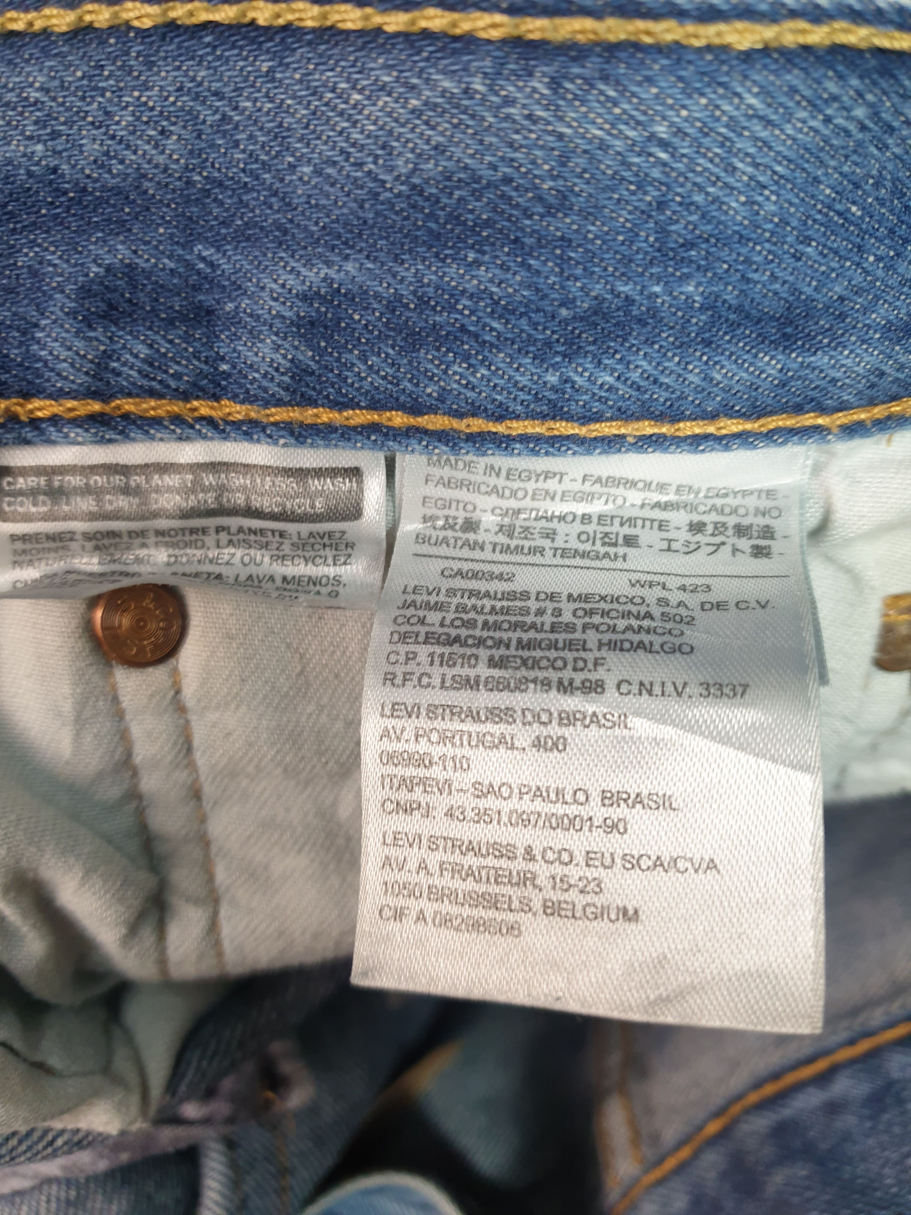 Levi's Vintage LEVIS 501 Faded Distressed Size 34X31 Jeans L0063 Size US 34 / EU 50 - 13 Thumbnail