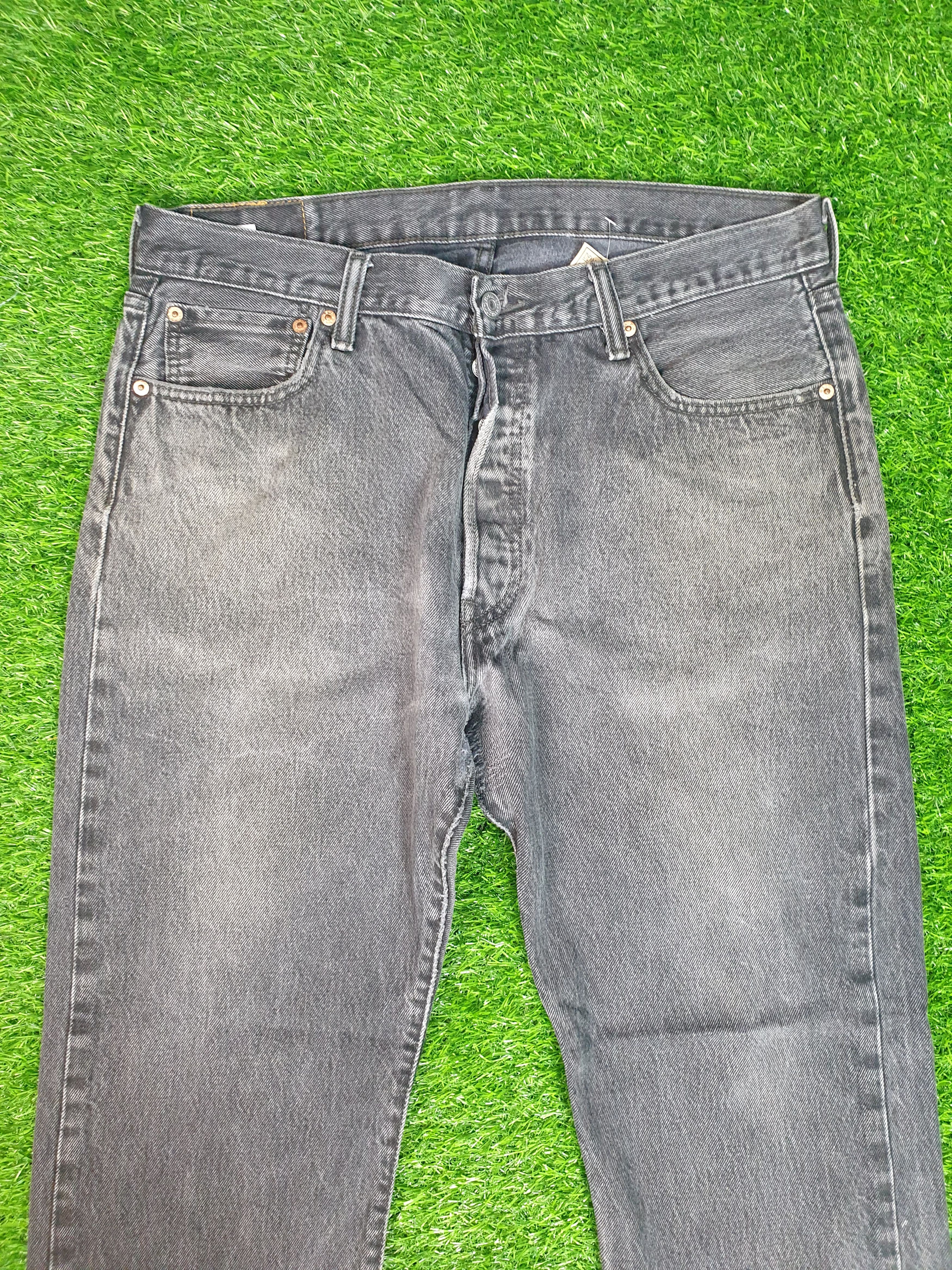 Levi's Vintage LEVIS 501 Faded Black 36X30.5 Jeans L0142 Size US 36 / EU 52 - 5 Thumbnail