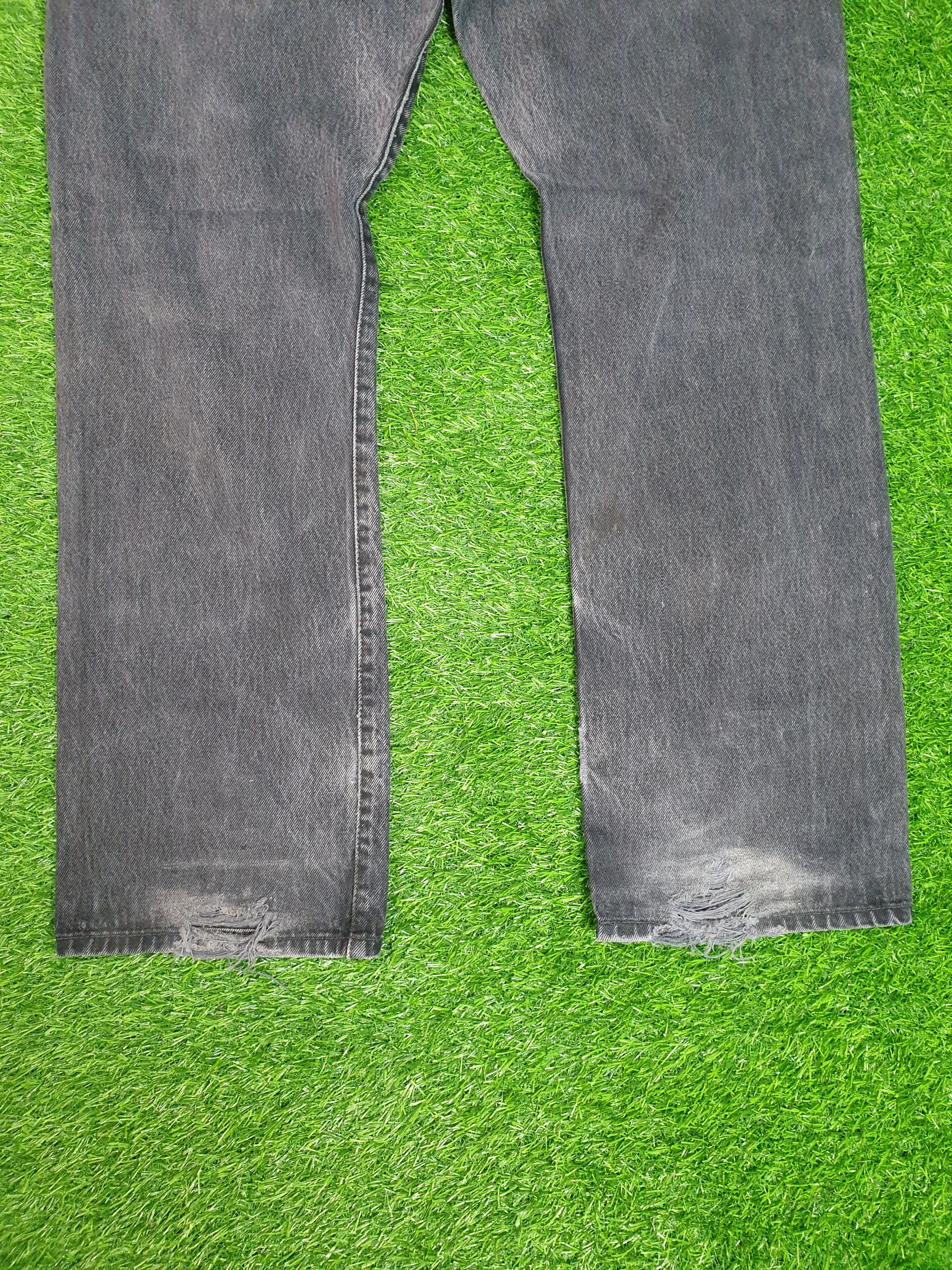 Levi's Vintage LEVIS 501 Faded Black 36X30.5 Jeans L0142 Size US 36 / EU 52 - 4 Thumbnail