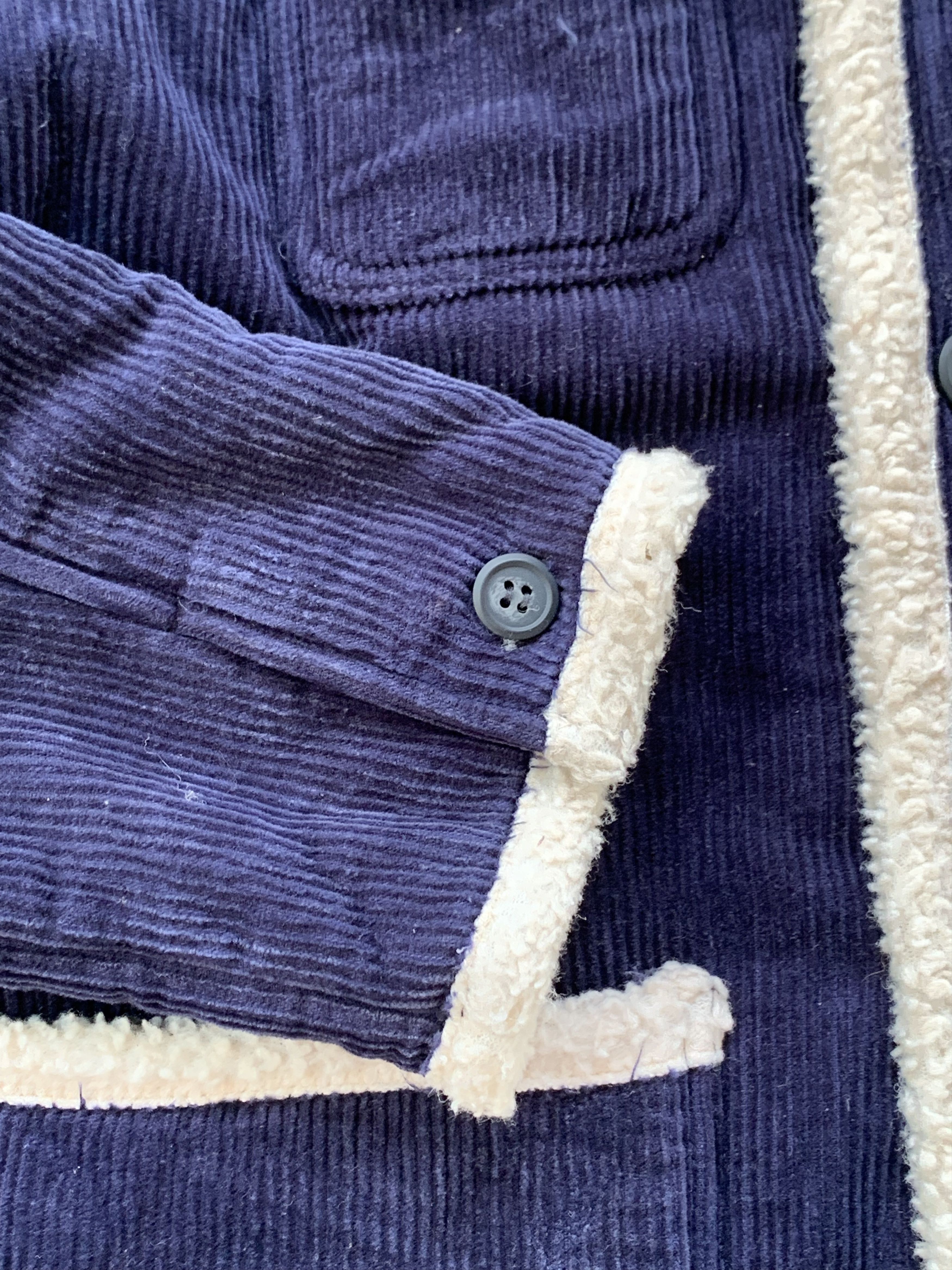 Other Vintage Power Plant Corduroy Sherpa Jacket Size US M / EU 48-50 / 2 - 8 Thumbnail