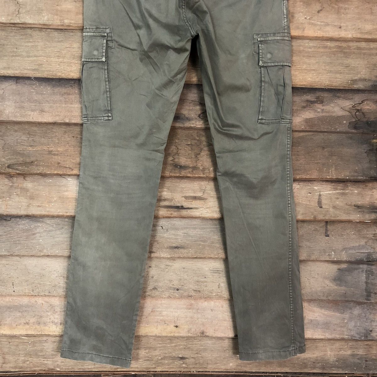 Faded Glory × Uniqlo Uniqlo Green Multipocket Tactical Cargo Pants #4880 Size US 32 / EU 48 - 11 Thumbnail