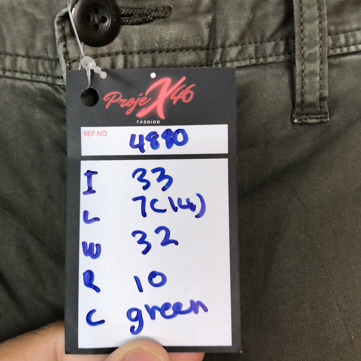 Faded Glory × Uniqlo Uniqlo Green Multipocket Tactical Cargo Pants #4880 Size US 32 / EU 48 - 7 Thumbnail