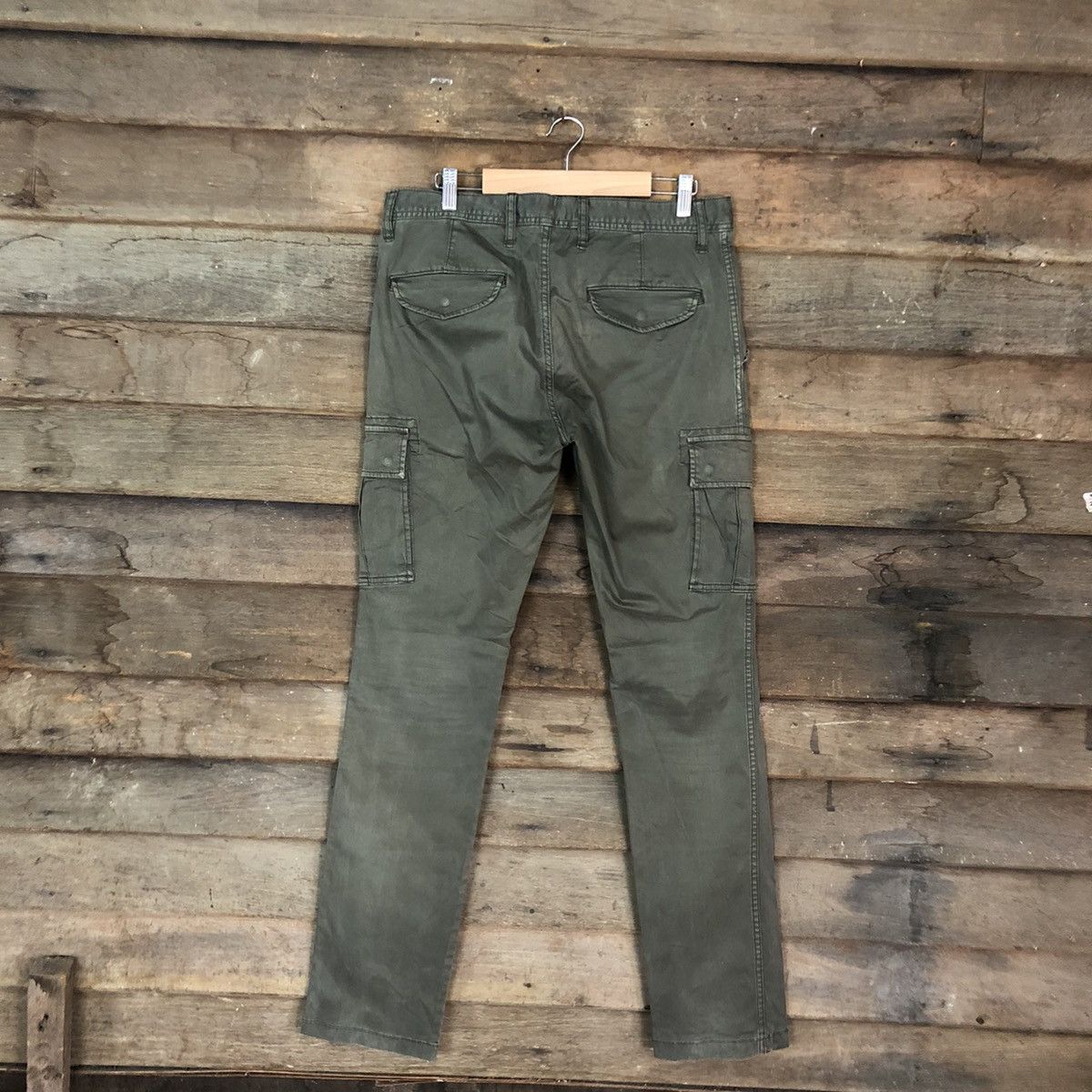 Faded Glory × Uniqlo Uniqlo Green Multipocket Tactical Cargo Pants #4880 Size US 32 / EU 48 - 9 Thumbnail