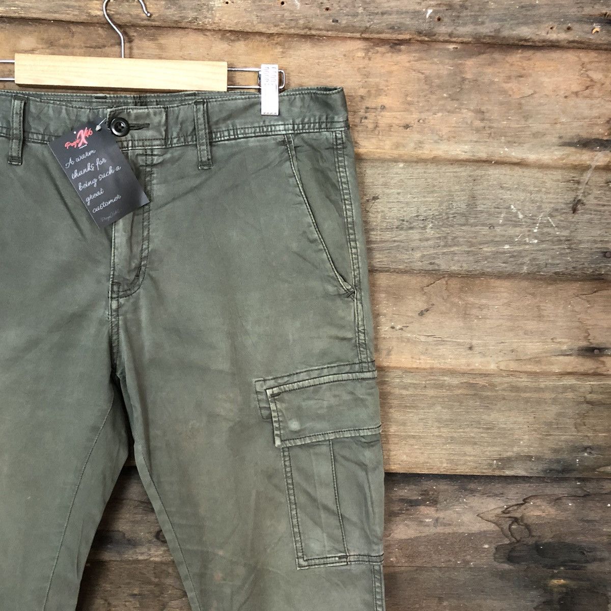 Faded Glory × Uniqlo Uniqlo Green Multipocket Tactical Cargo Pants #4880 Size US 32 / EU 48 - 5 Thumbnail