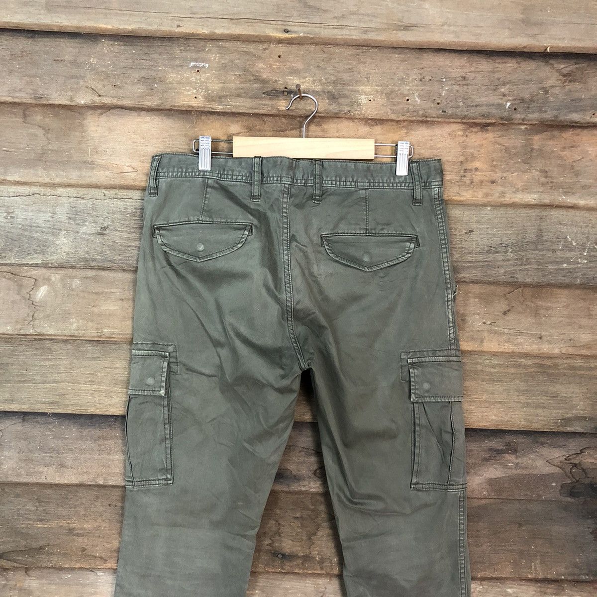 Faded Glory × Uniqlo Uniqlo Green Multipocket Tactical Cargo Pants #4880 Size US 32 / EU 48 - 10 Thumbnail