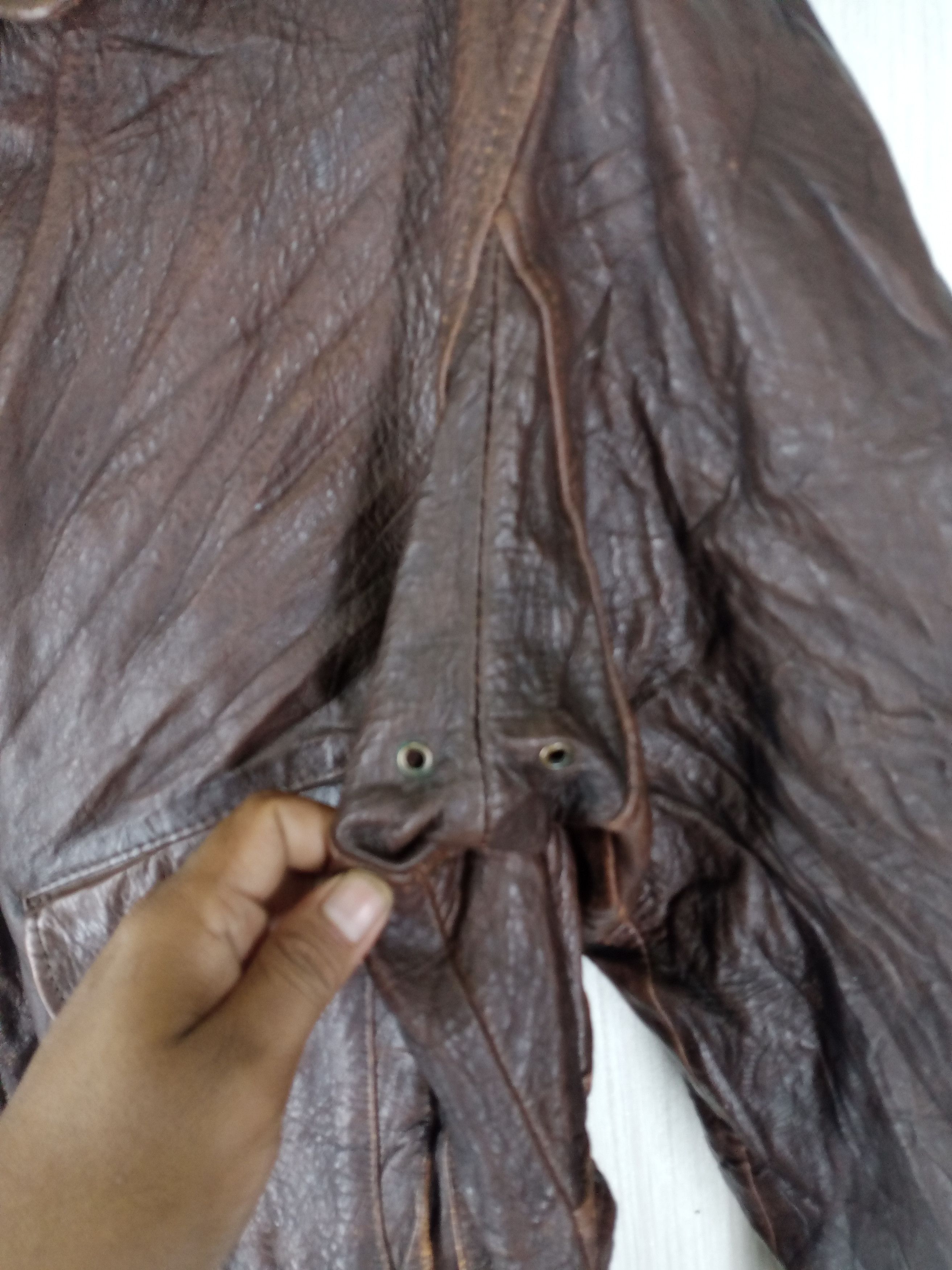Harley Davidson Rare Vintage 80s Harley Davidson Leather Jacket Size US L / EU 52-54 / 3 - 10 Thumbnail
