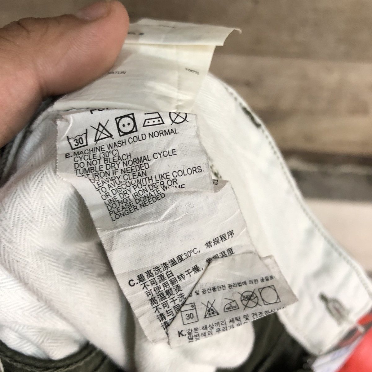 Levi's Levis Strauss Grey Faded Multipocket Cargo Pants #4878 Size US 34 / EU 50 - 16 Thumbnail