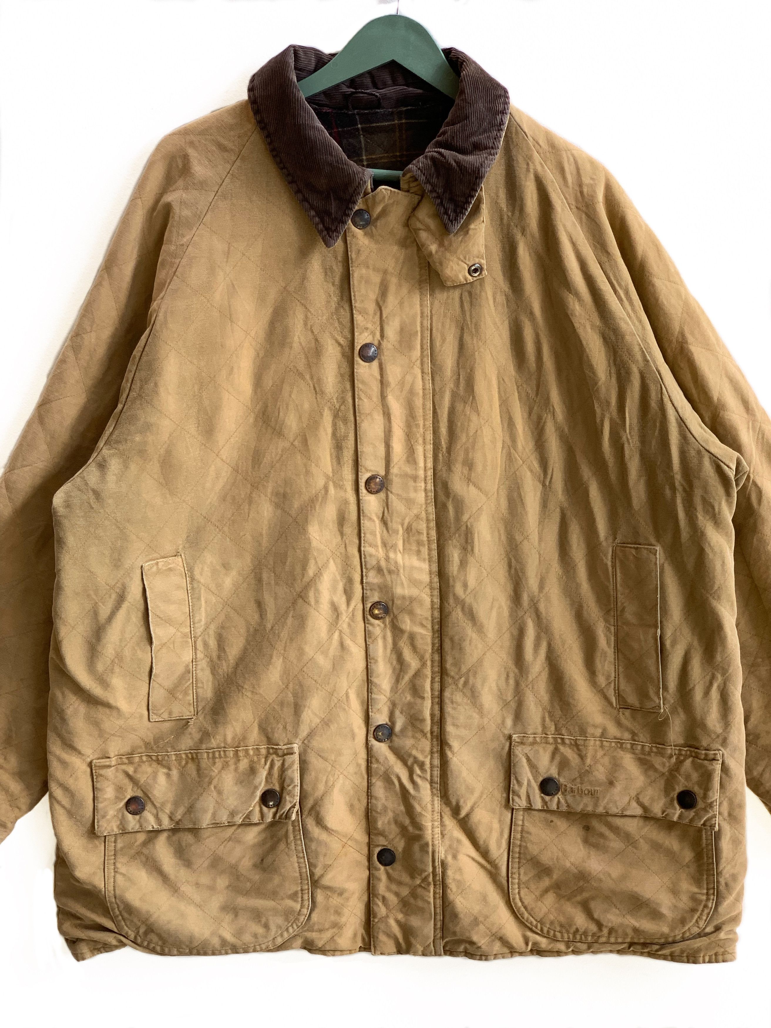 Barbour Vintage Barbour Denim Jacket Size US XL / EU 56 / 4 - 4 Thumbnail