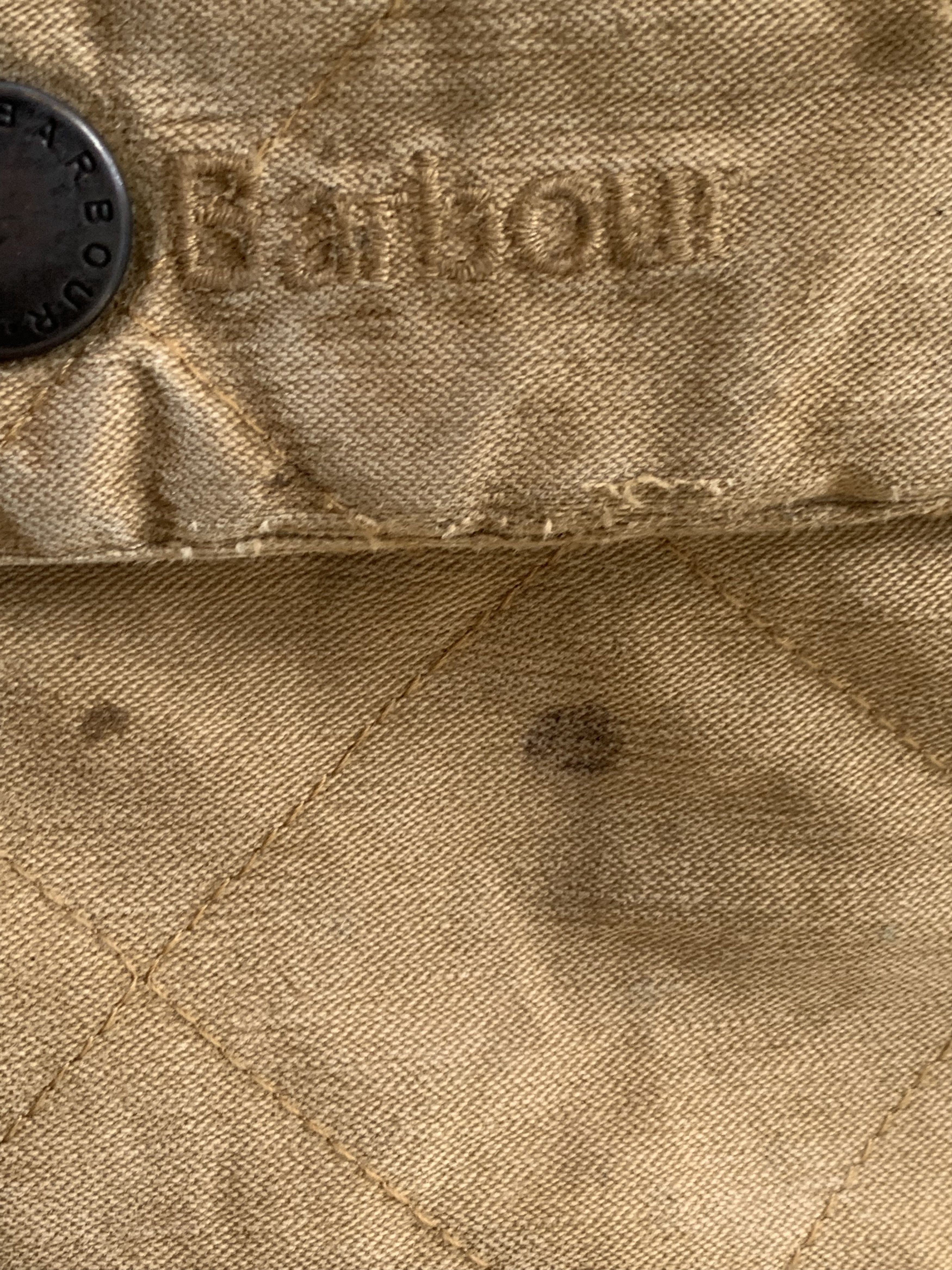 Barbour Vintage Barbour Denim Jacket Size US XL / EU 56 / 4 - 10 Thumbnail
