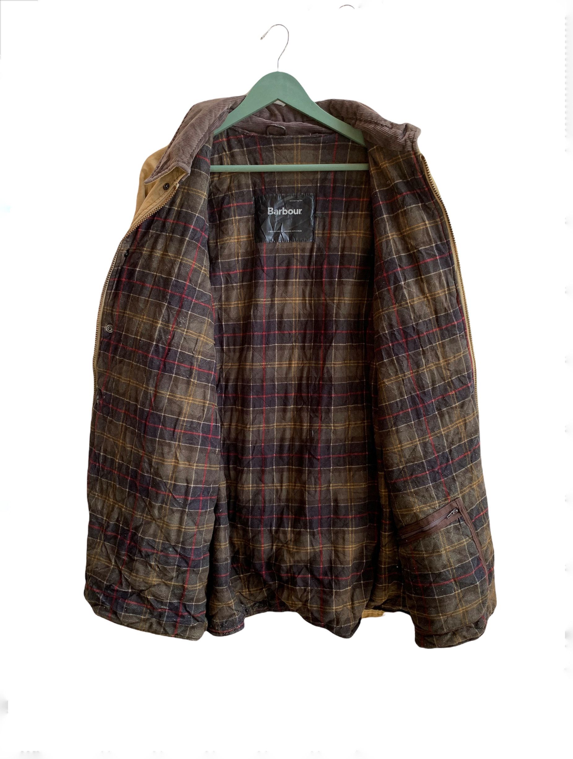 Barbour Vintage Barbour Denim Jacket Size US XL / EU 56 / 4 - 3 Thumbnail
